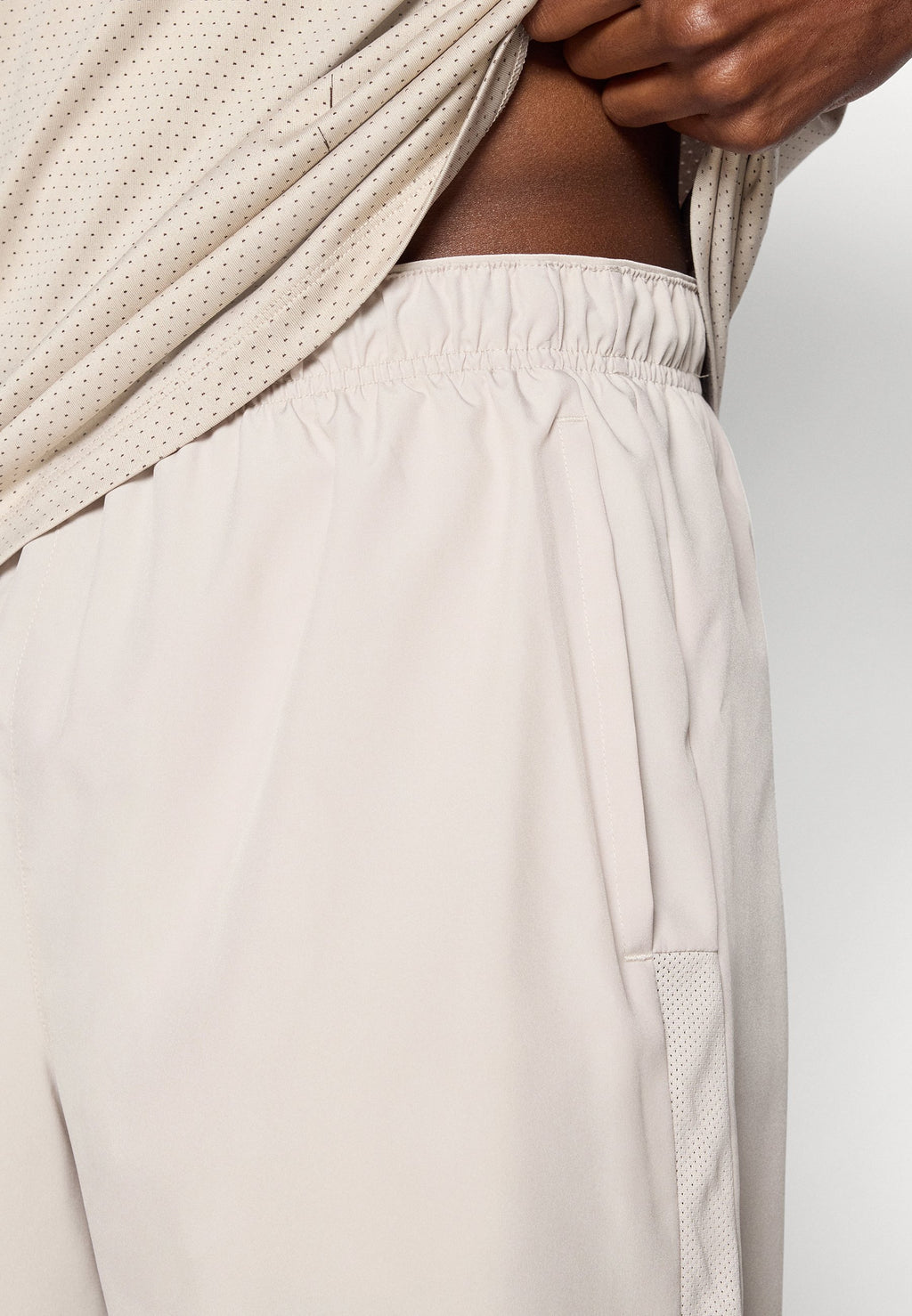 CHALLENGER SHORT - Sports shorts - moon particle/black/reflective silver-coloured