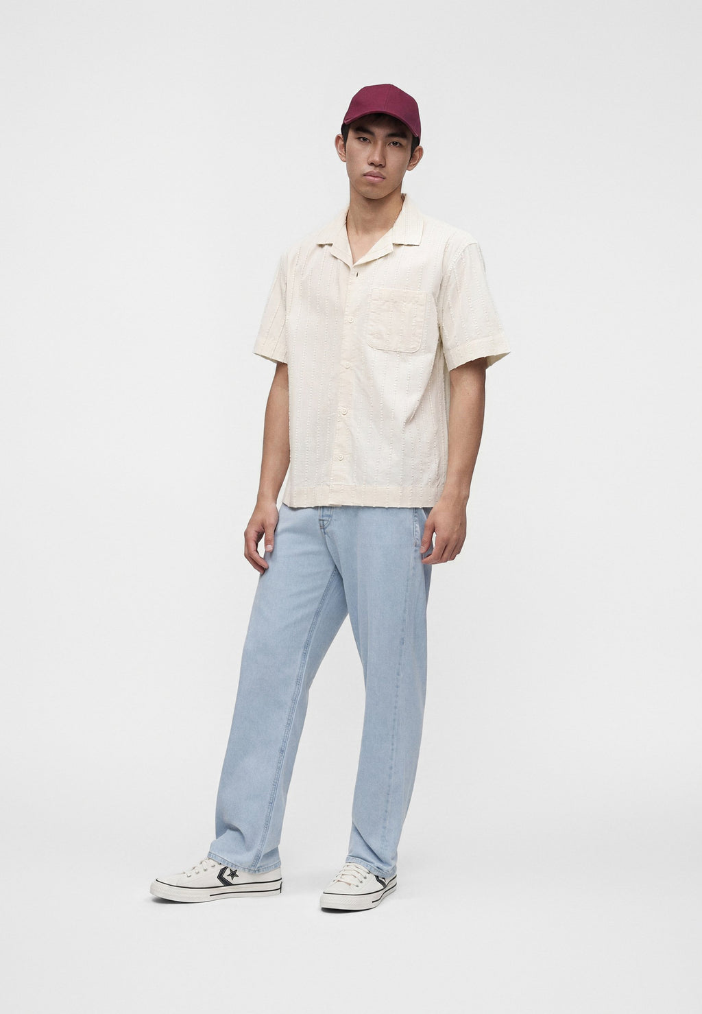 Loose fit JJIEDDIE JJBASIC SQ 738 NOOS - Loose Jeans - blue denim