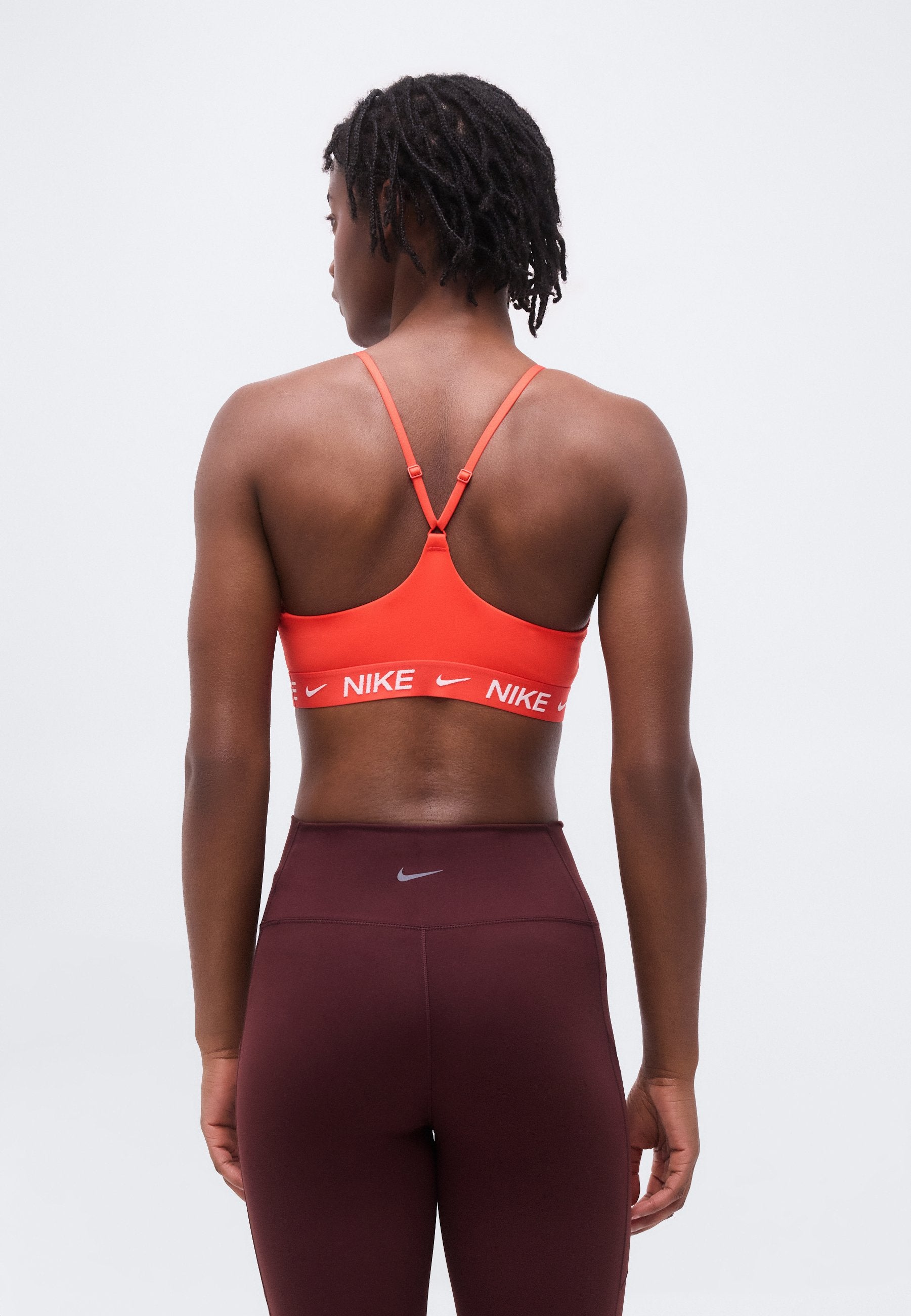 INDY BRA - Light support sports bra - light crimson