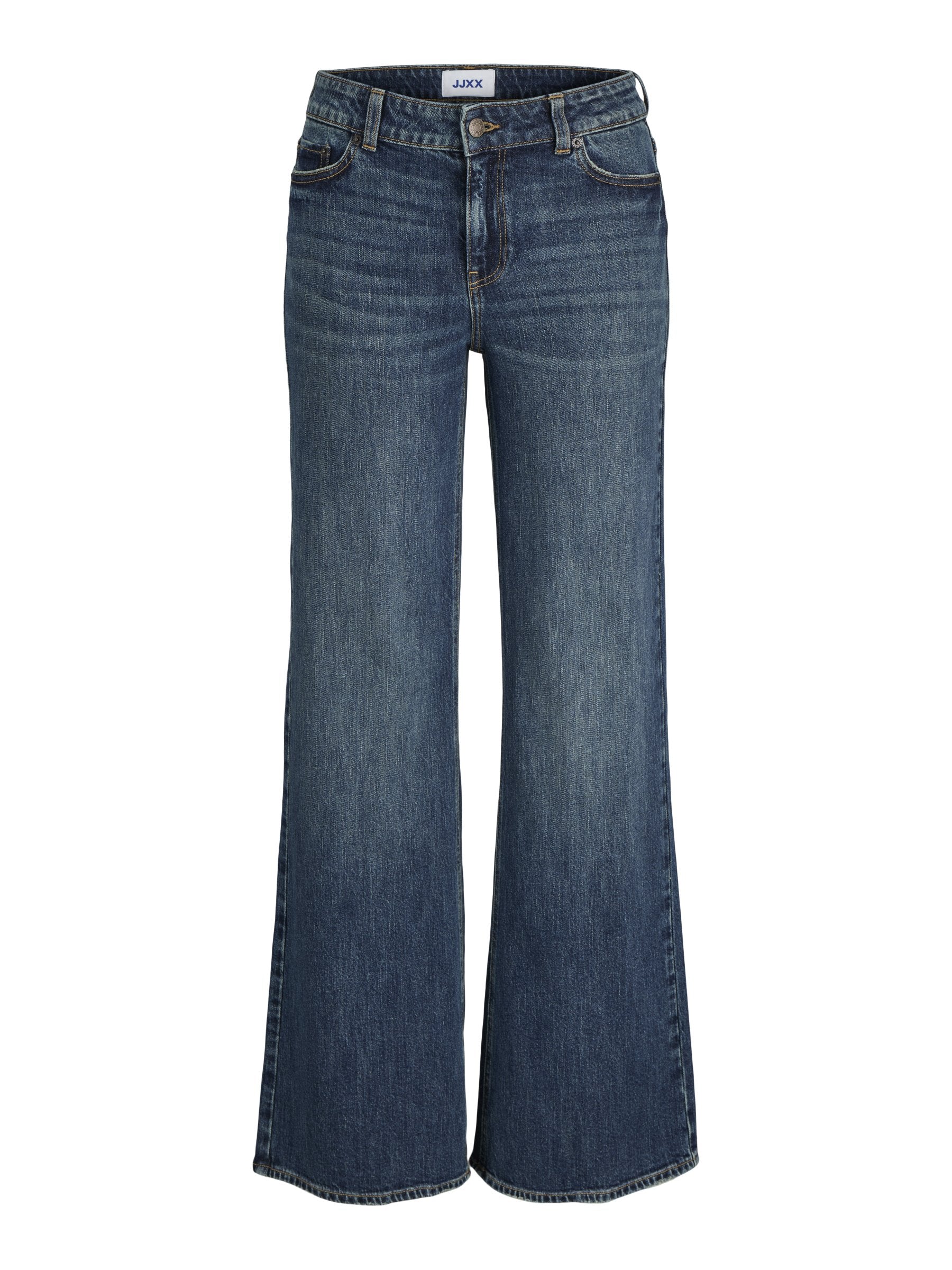 Flared fit JXROME MW JEANS C249 DNM NOOS - Flared Jeans - dark blue denim