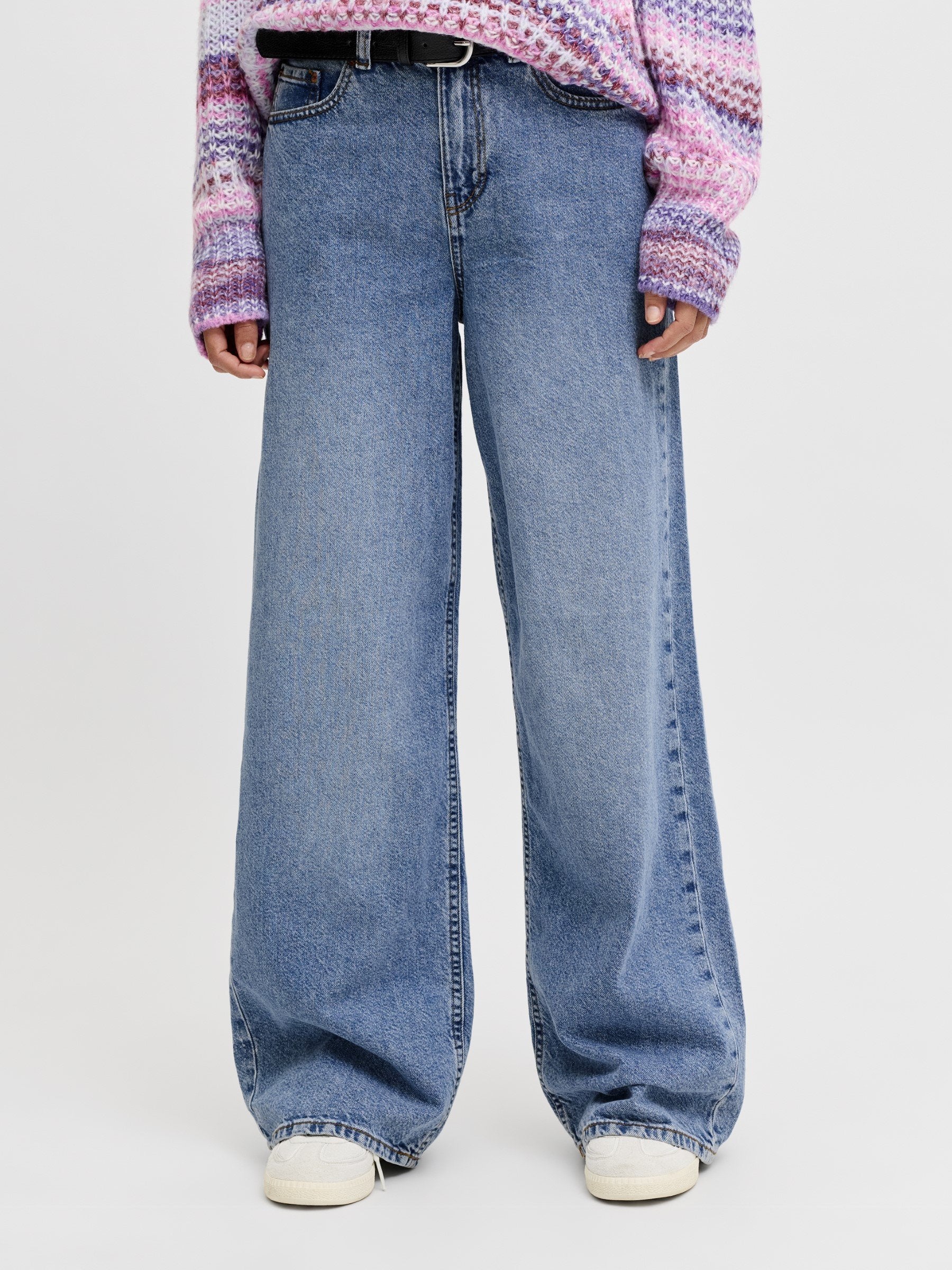 JXTOKYO WIDE - Wide Leg - light blue denim