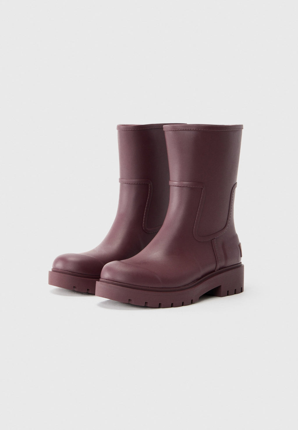 MID RAINBOOT - Wellies - bordeaux