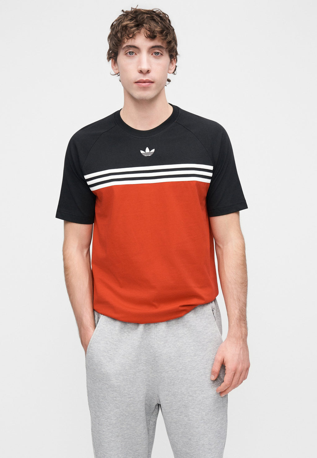 CHEST - Print T-shirt - better scarlet/black
