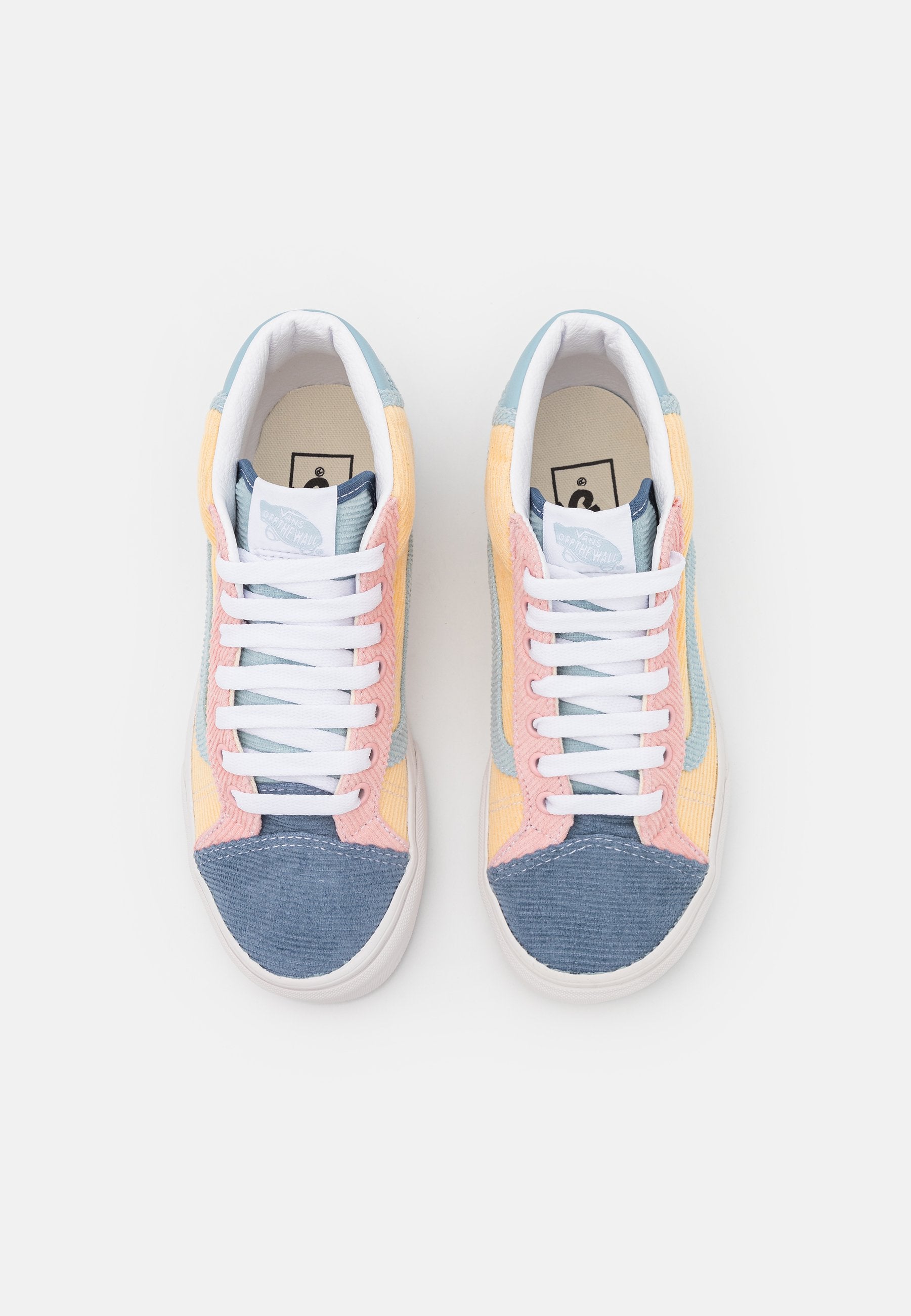 MID SKOOL 37 UNISEX - High-top trainers - cement blue/impala