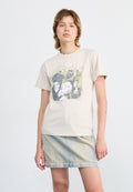 BUFFY TEE - Print T-shirt - alumina