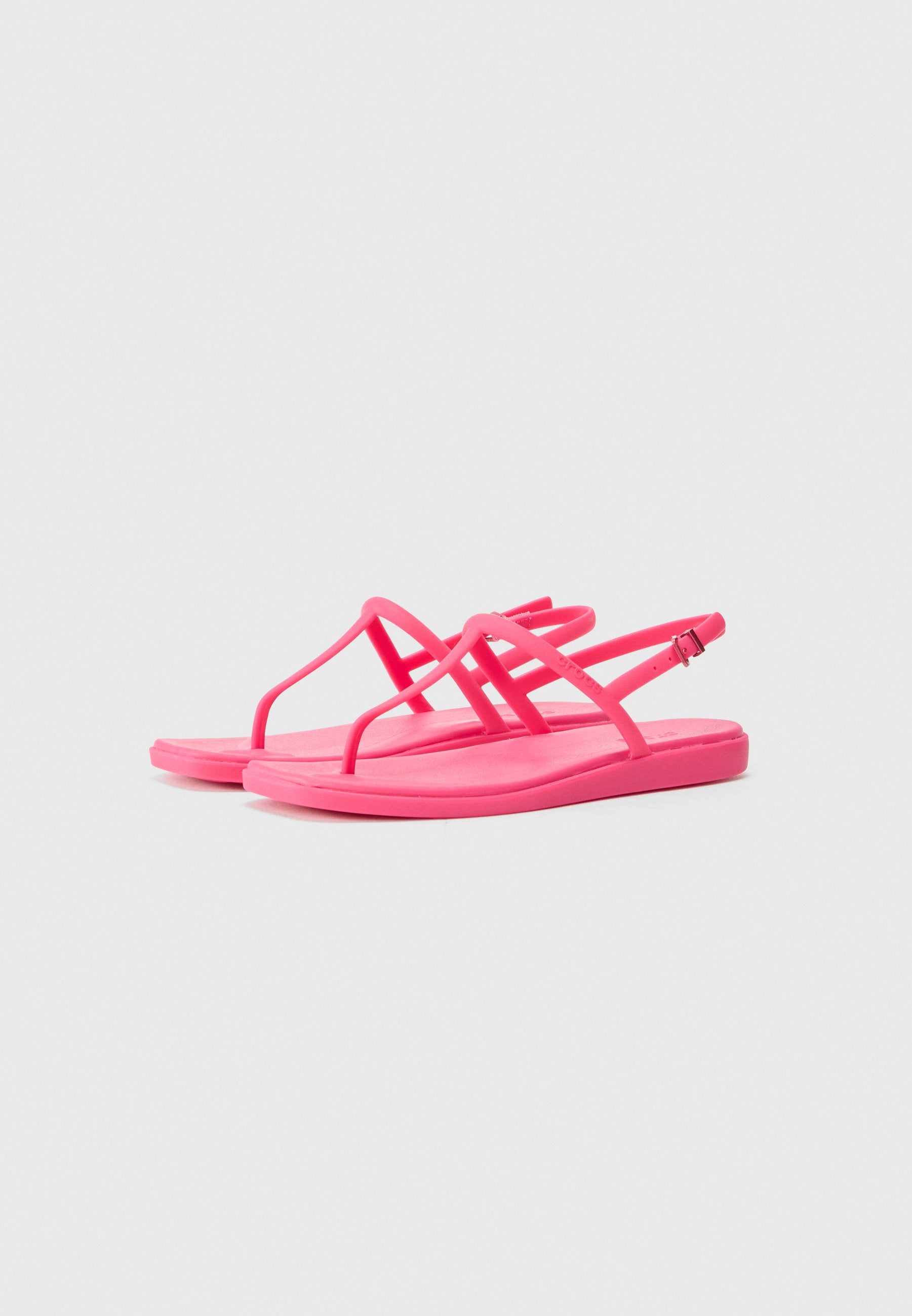 MIAMI - T-bar sandals - dragon fruit