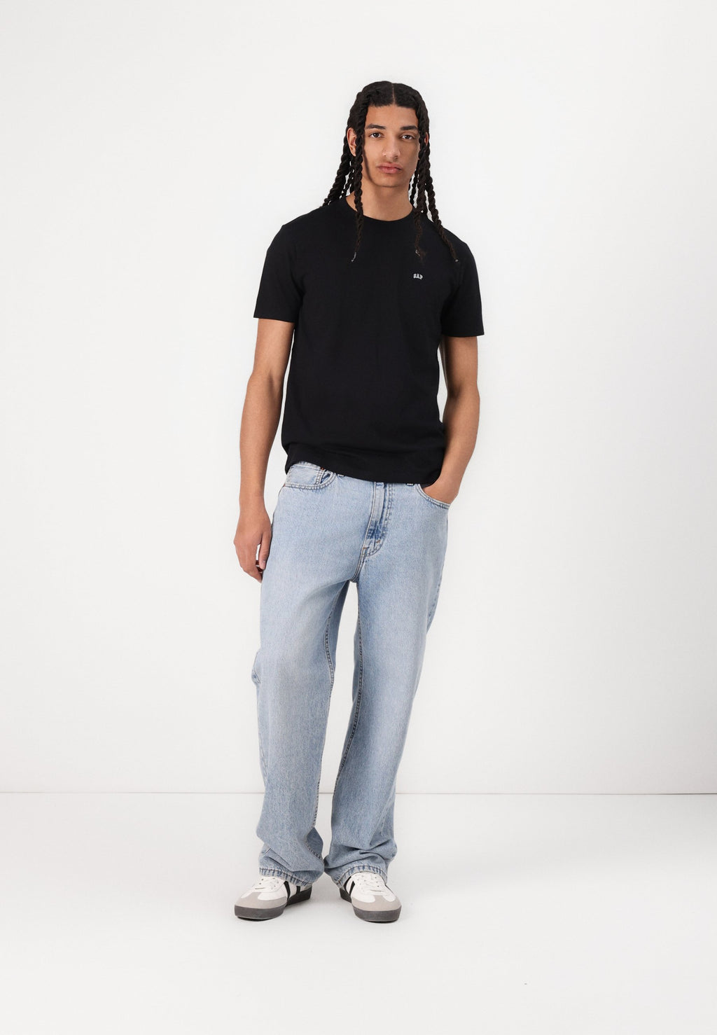 EVERYDAY SOFT MICRO LOGO  - Basic T-shirt - true black