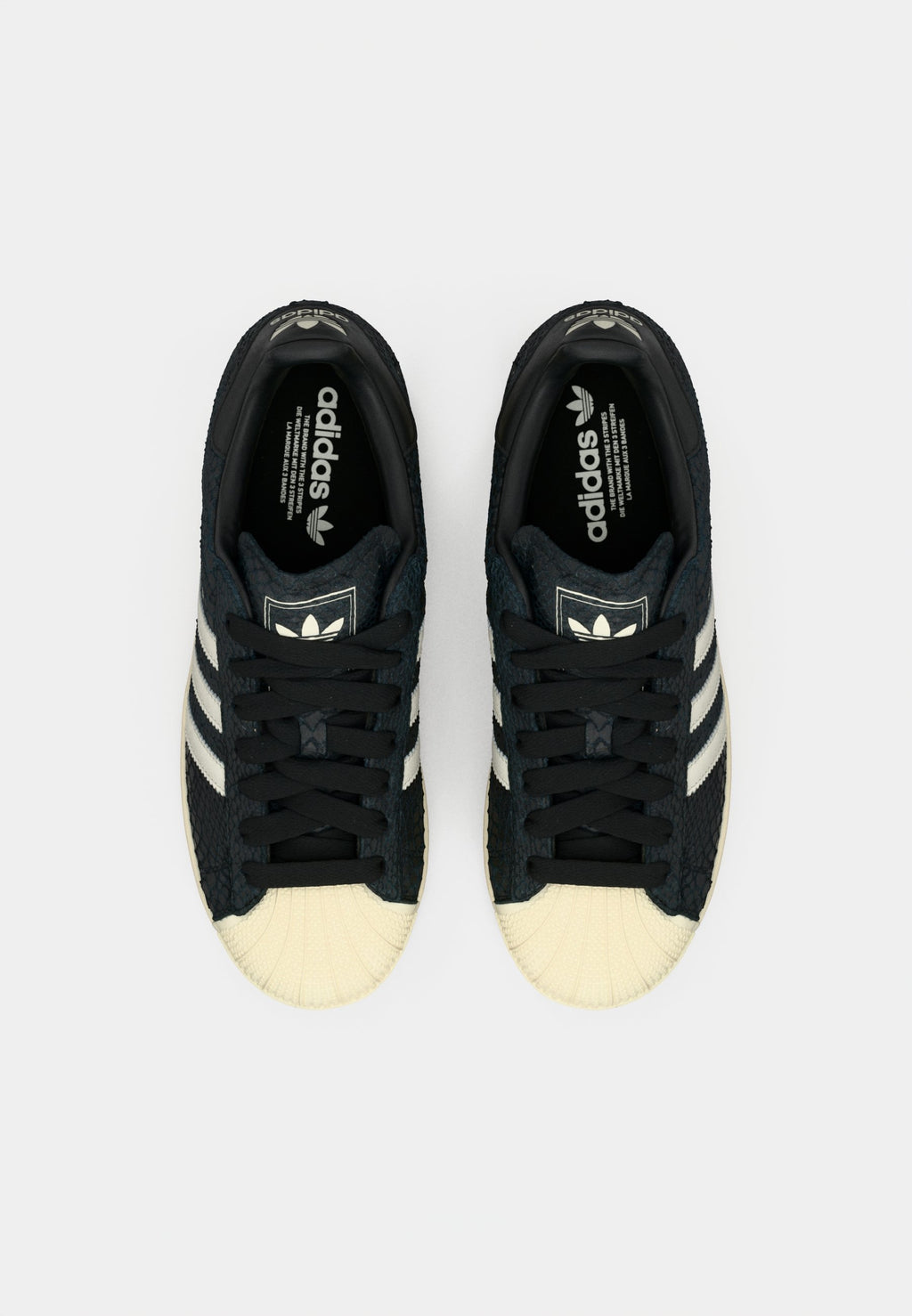 SUPERSTAR II UNISEXE - Baskets - noir/blanc/blanc cassé