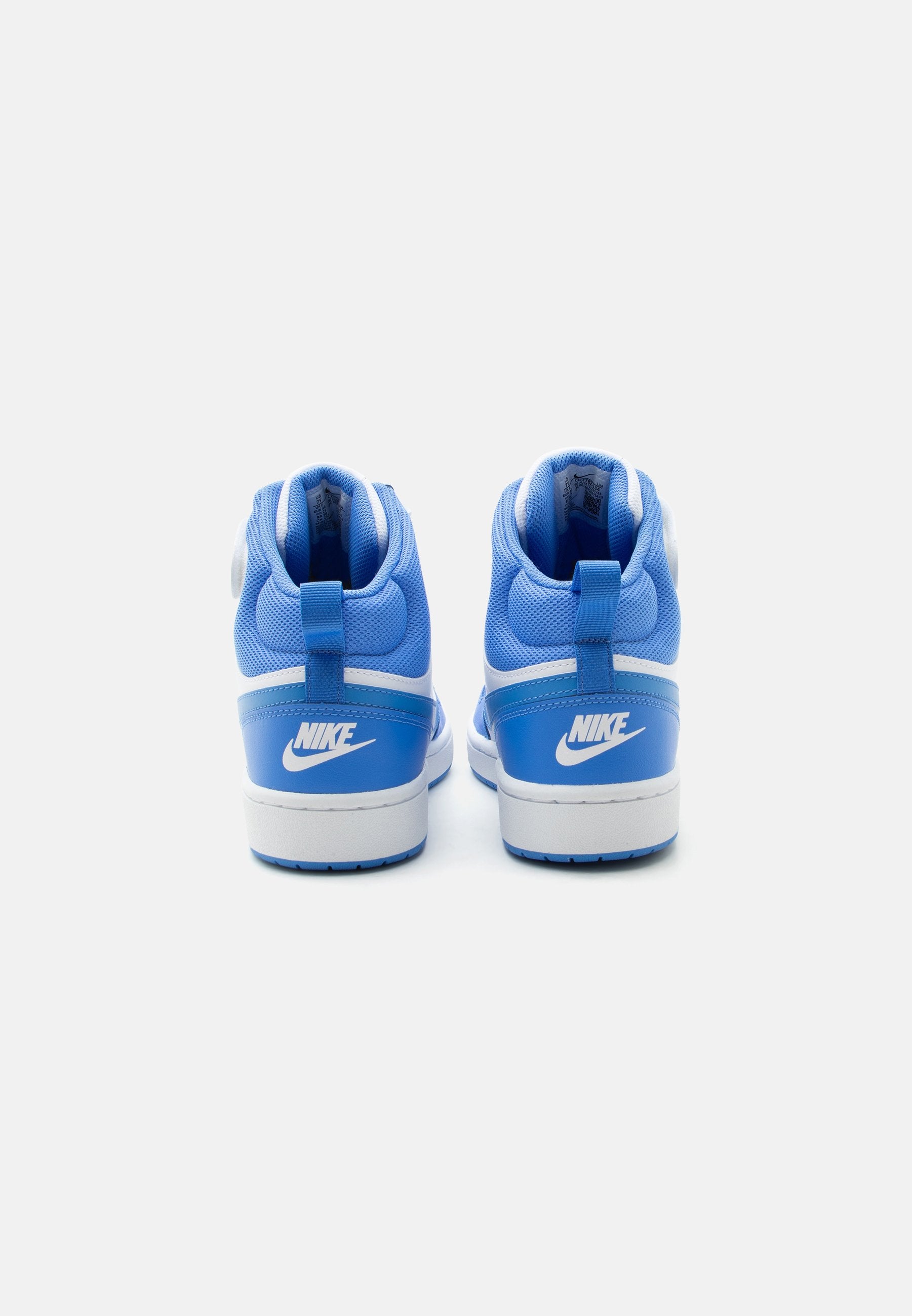 COURT BOROUGH MID 2 UNISEX - High-top trainers - white/blue crystal