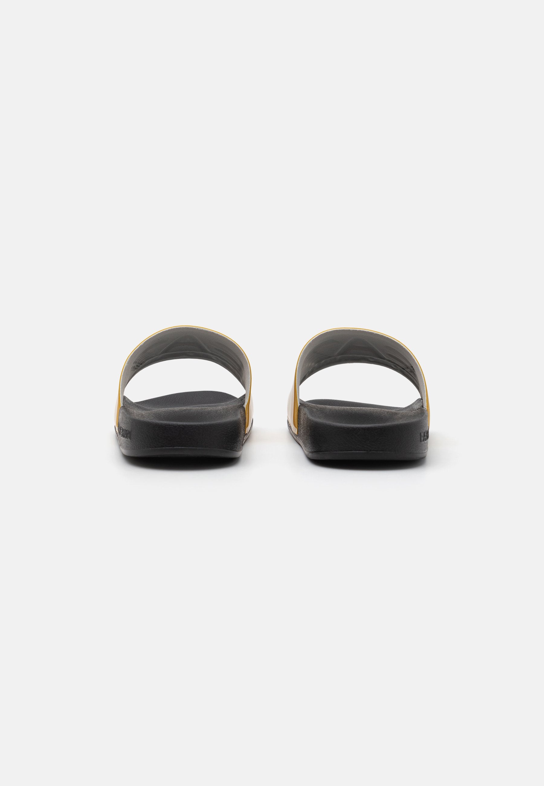 UNISEX - Pool slides - shiny gold/black