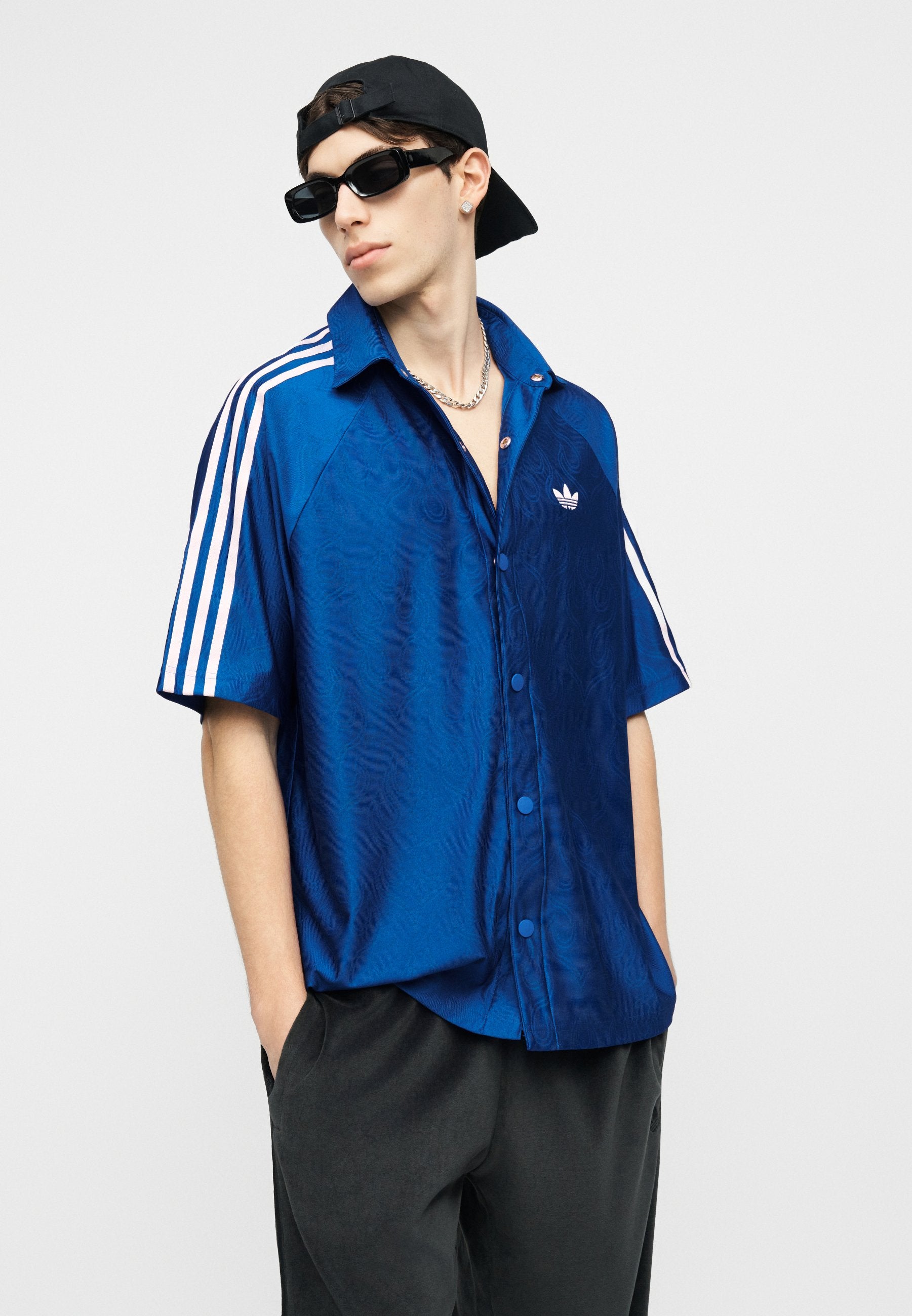Shirt - bold blue