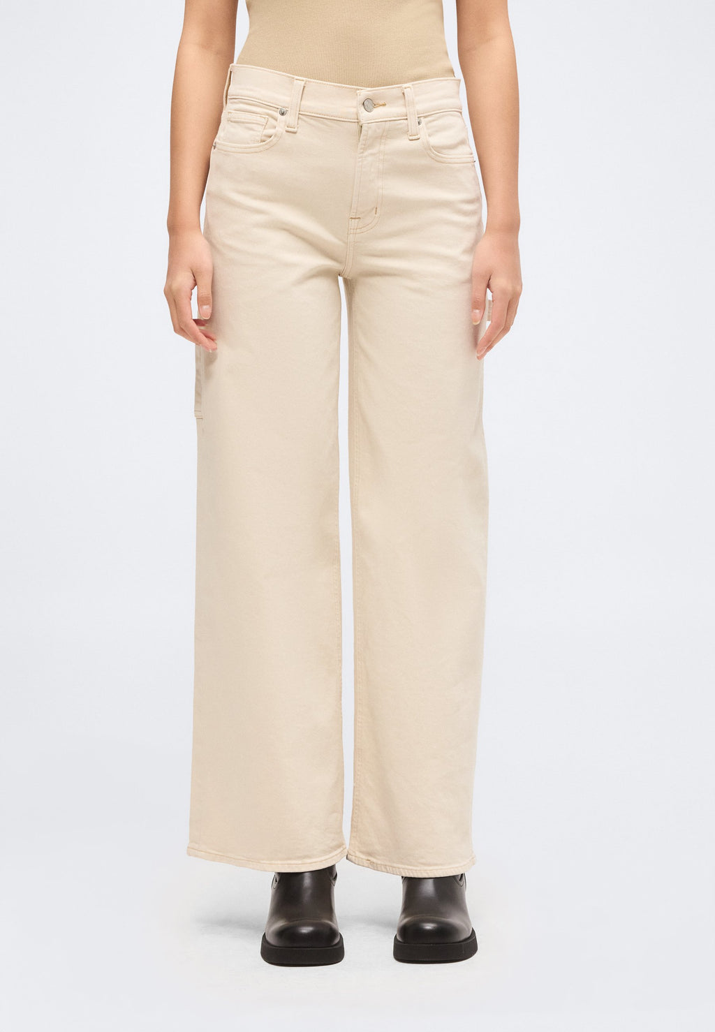 CARPENTER - Wide Leg - vanilla bean