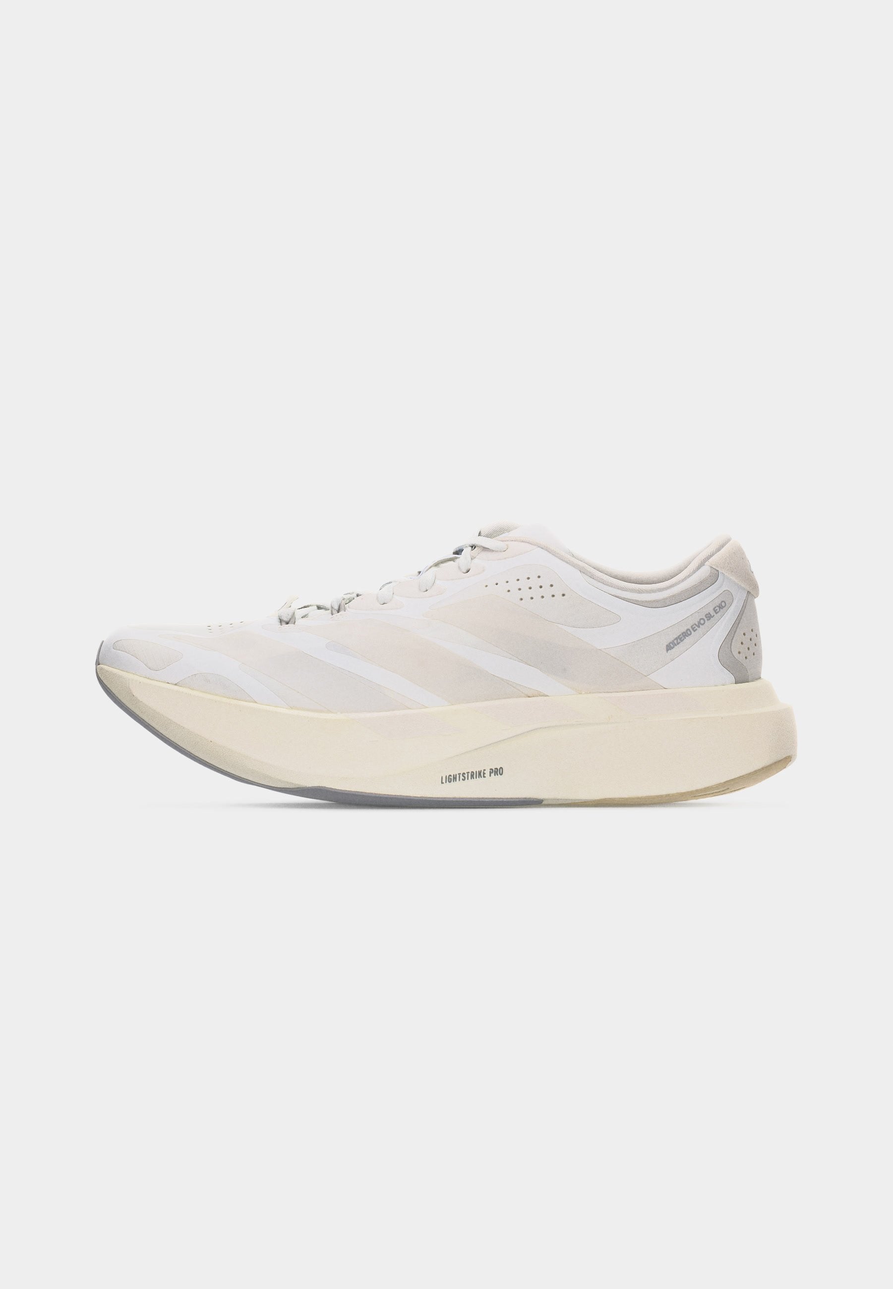 ADIZERO EVO SL EXO W - Road running shoes - footwear white/zero metallic/core white