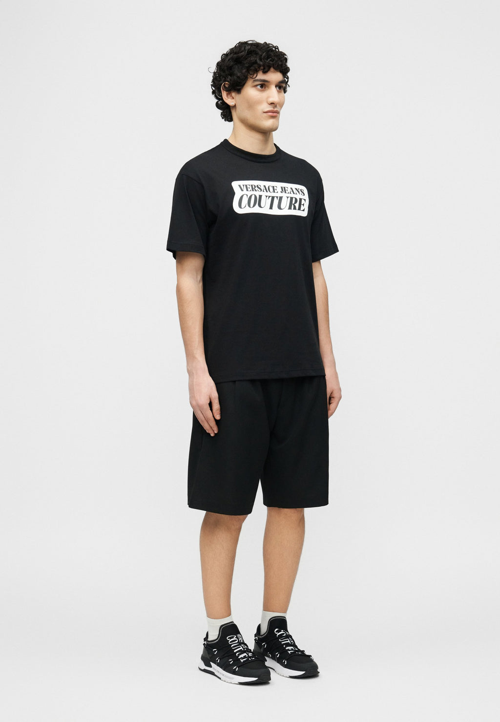 Print T-shirt - black