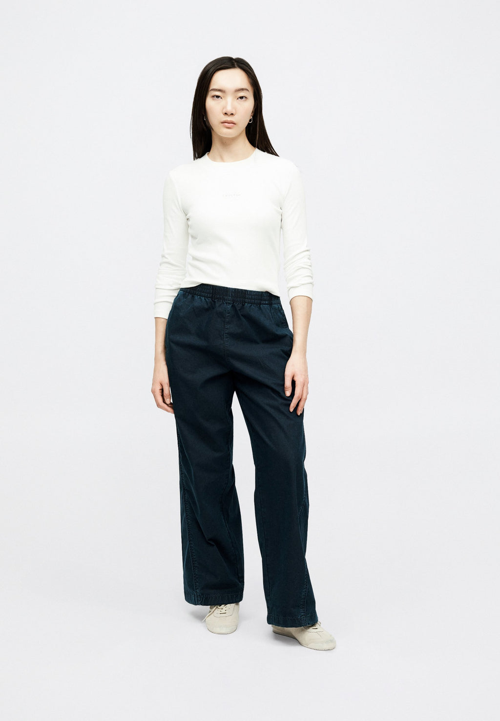 PARACHUTE PANT - Wide Leg - dark galaxy