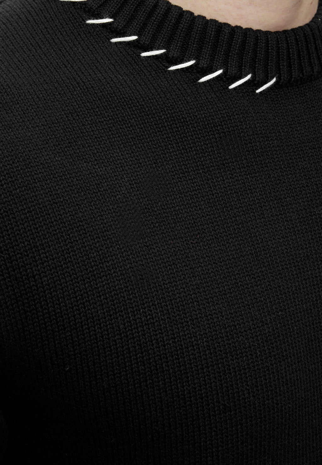 LOGO SWEATER - Jumper - black