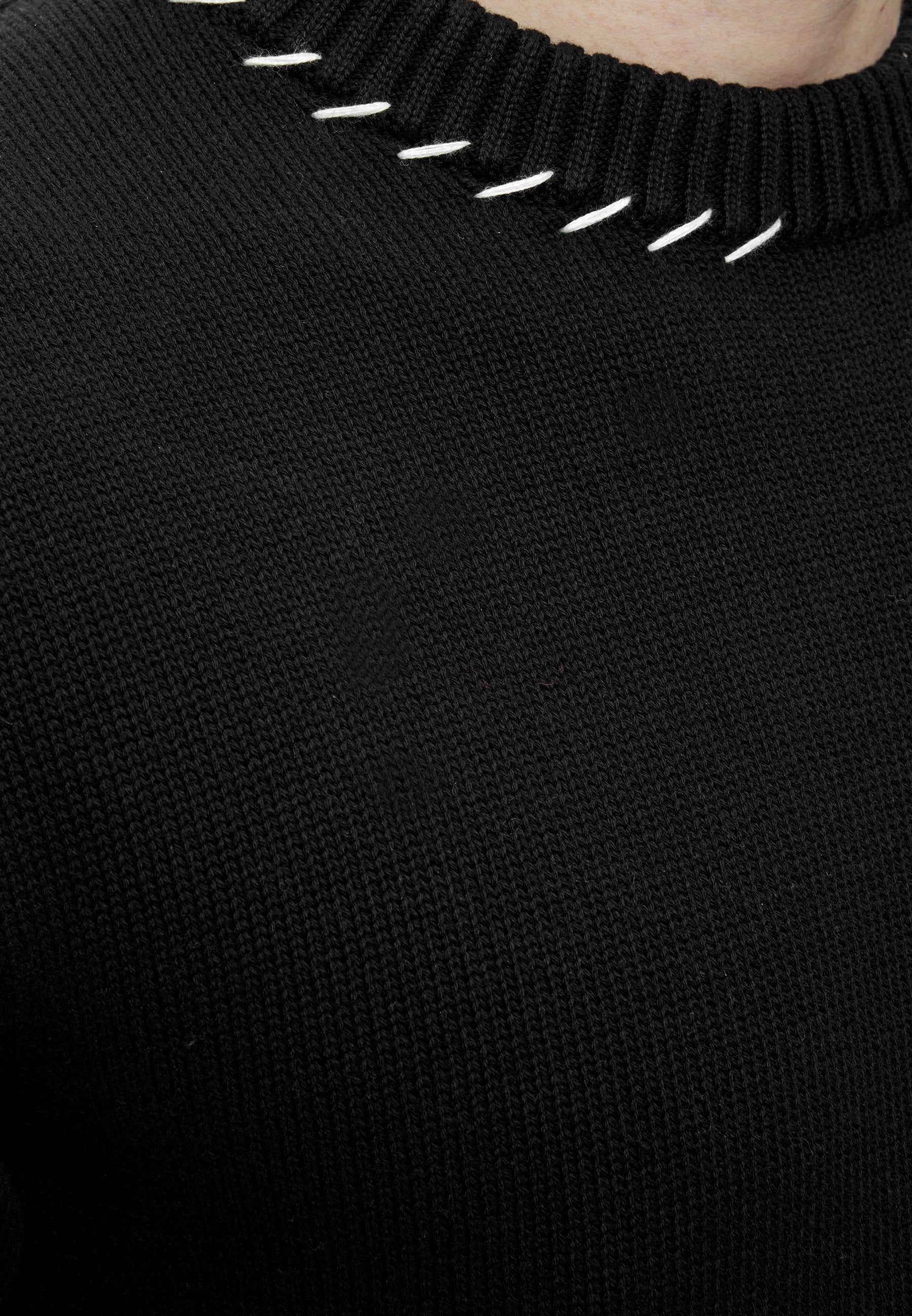 LOGO SWEATER - Jumper - black