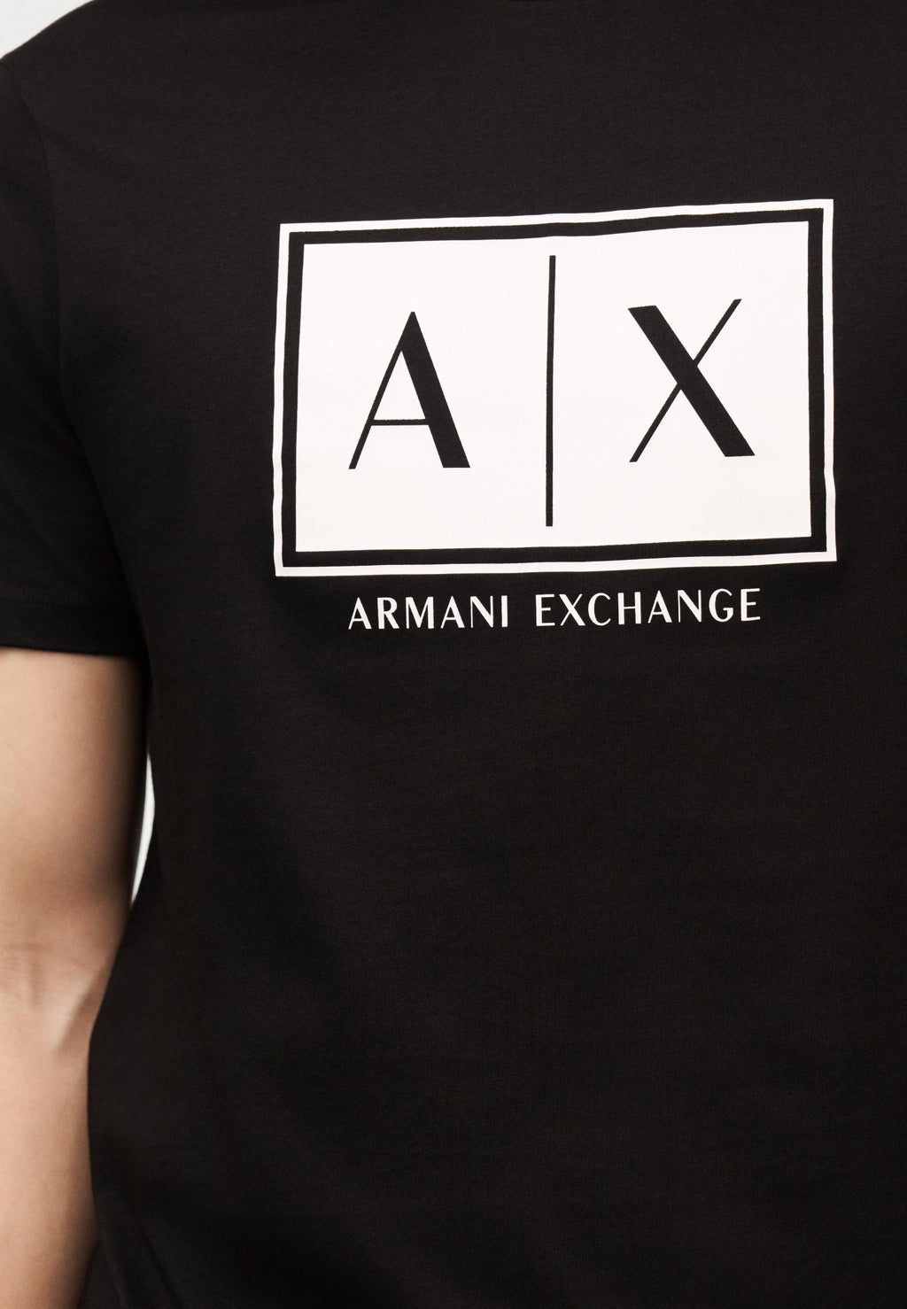 Print T-shirt - black base