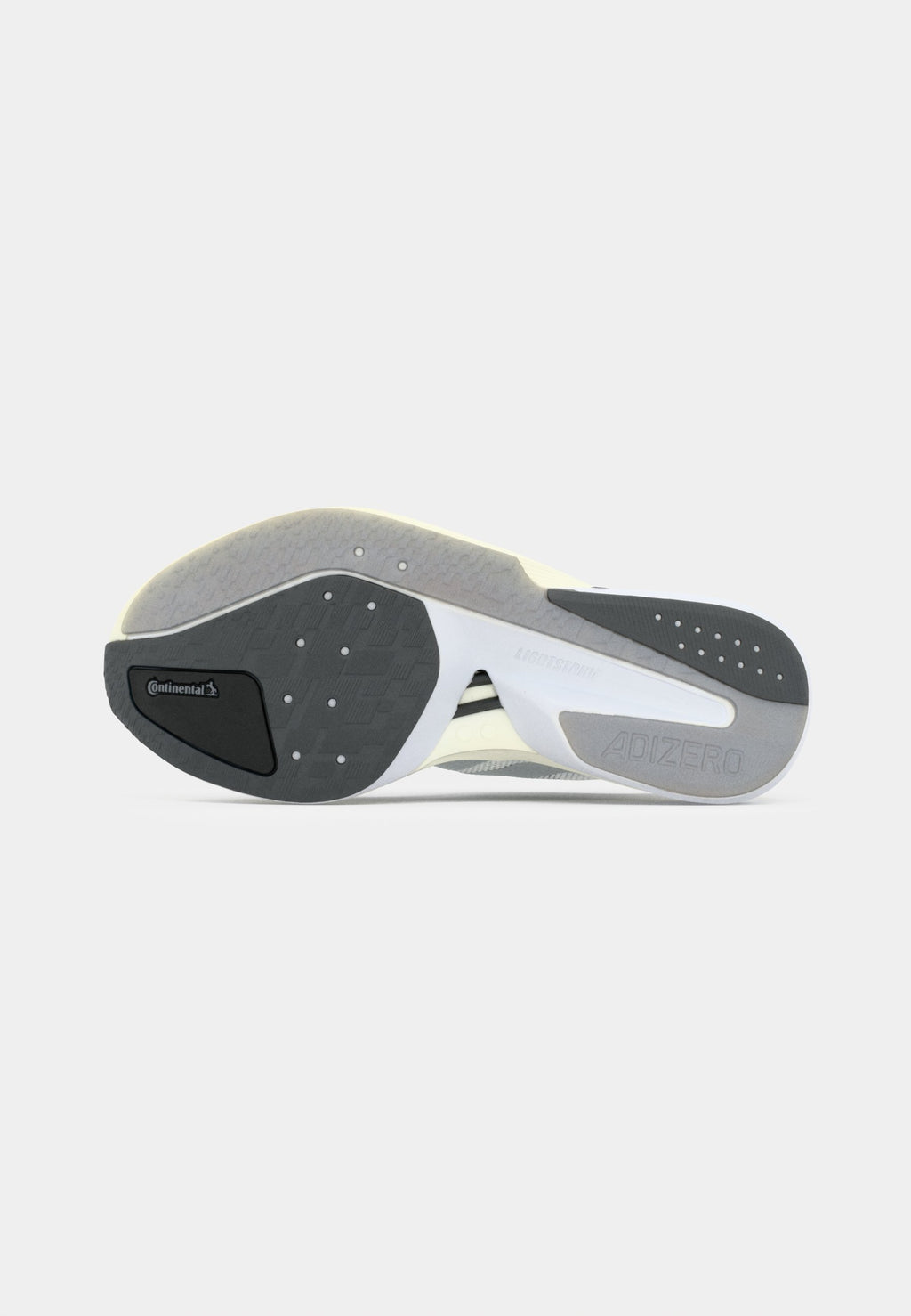 ADIZERO BOSTON - Road running shoes - footwear white/matte silver-coloured/dash grey