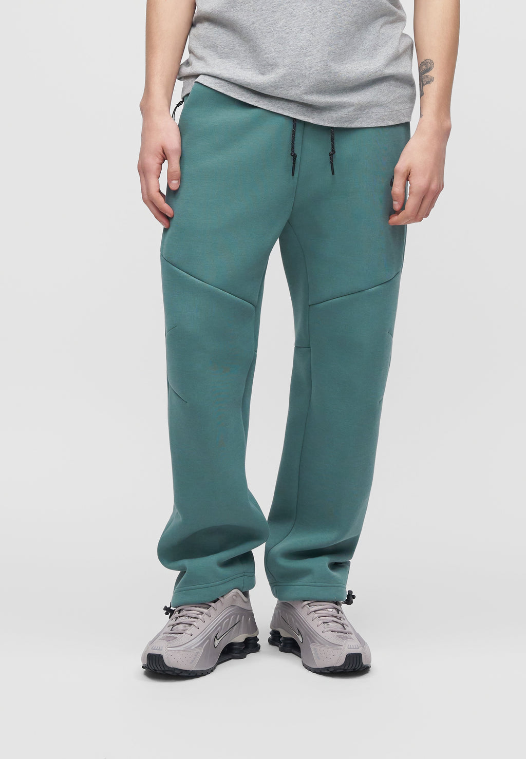 PANT - Tracksuit bottoms - mineral slate/black