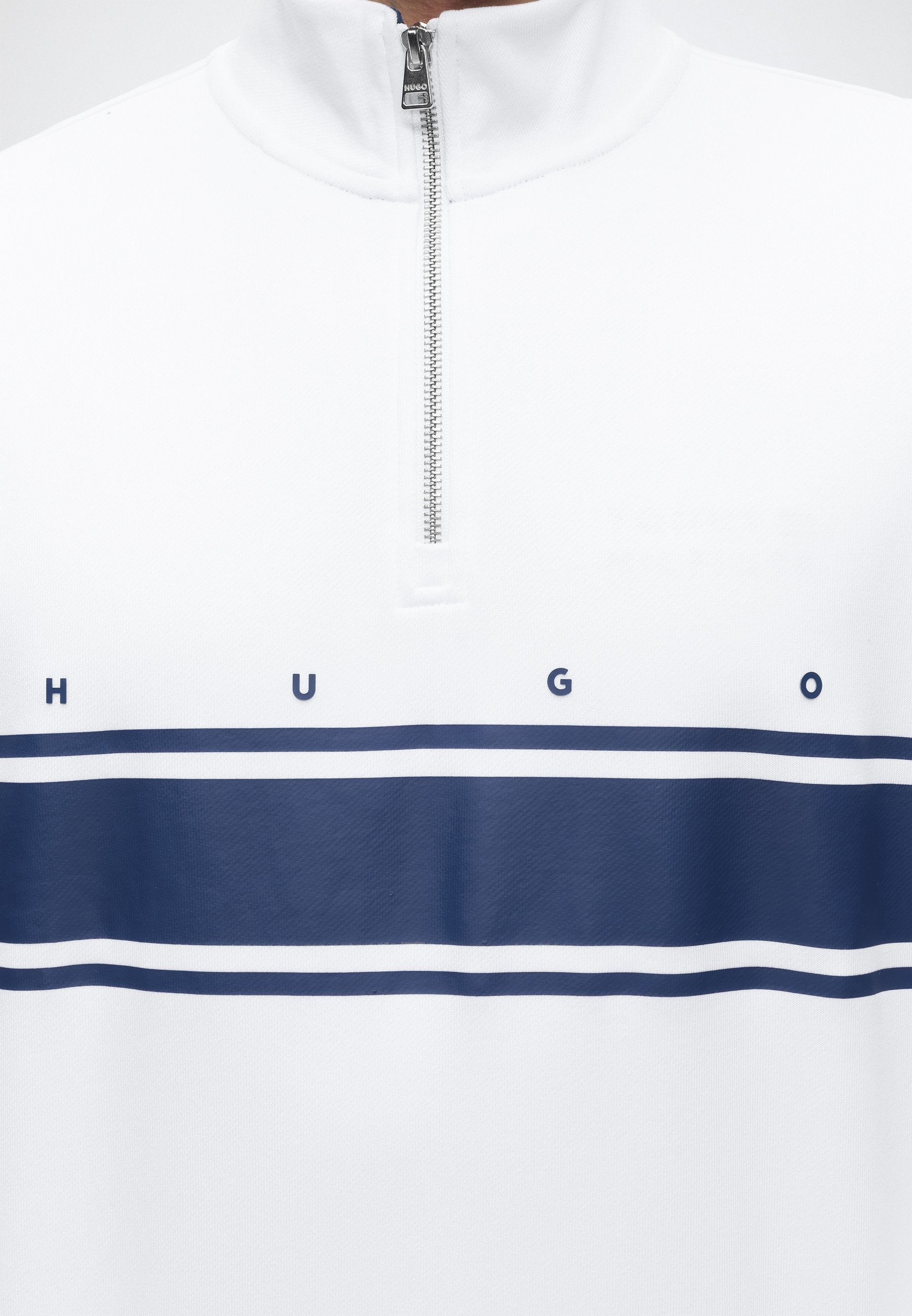 DEMSIZIP - Sweatshirt - white
