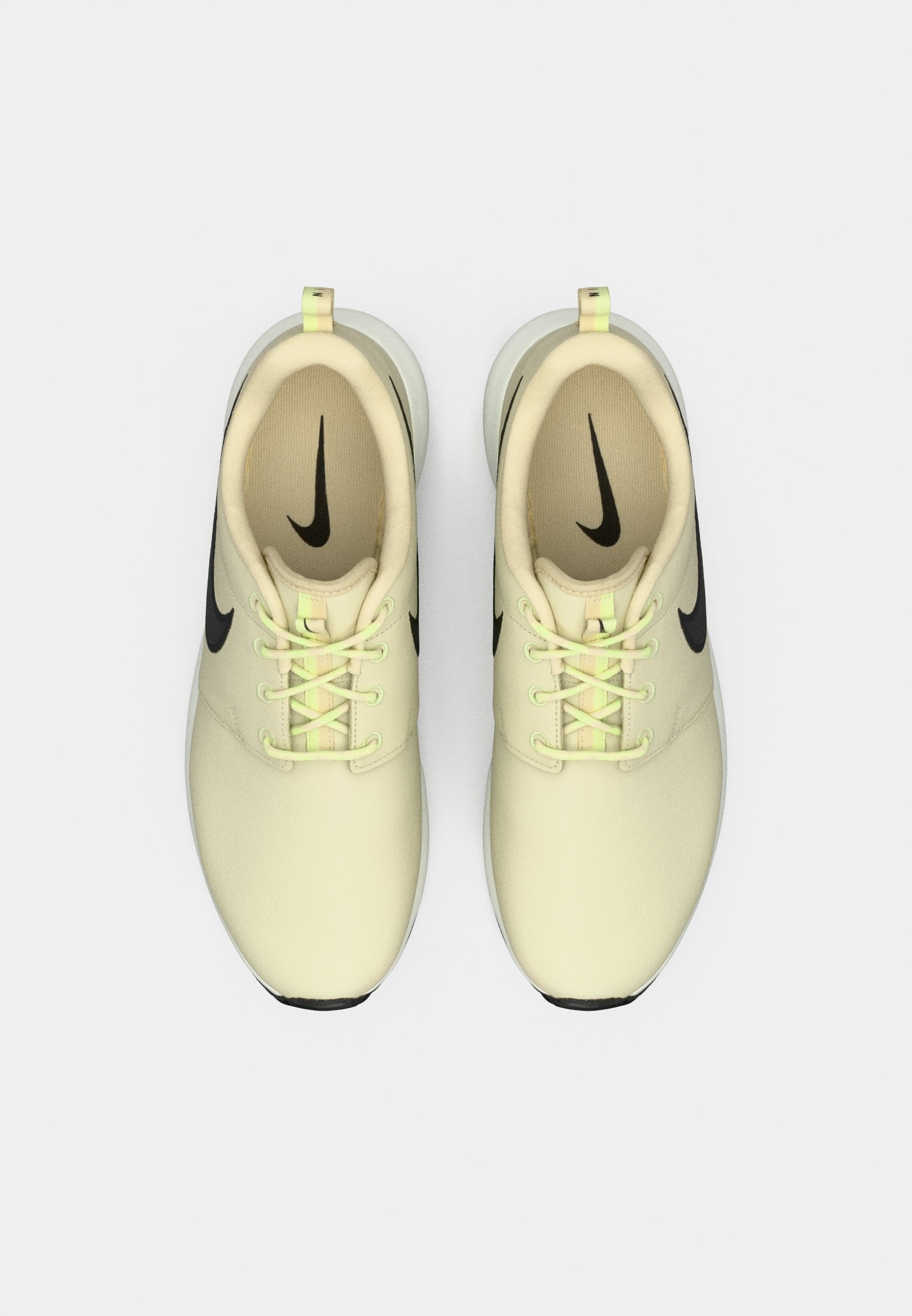ROSHE - Golf shoes (without spikes) - light khaki/black/light liquid lime/sail