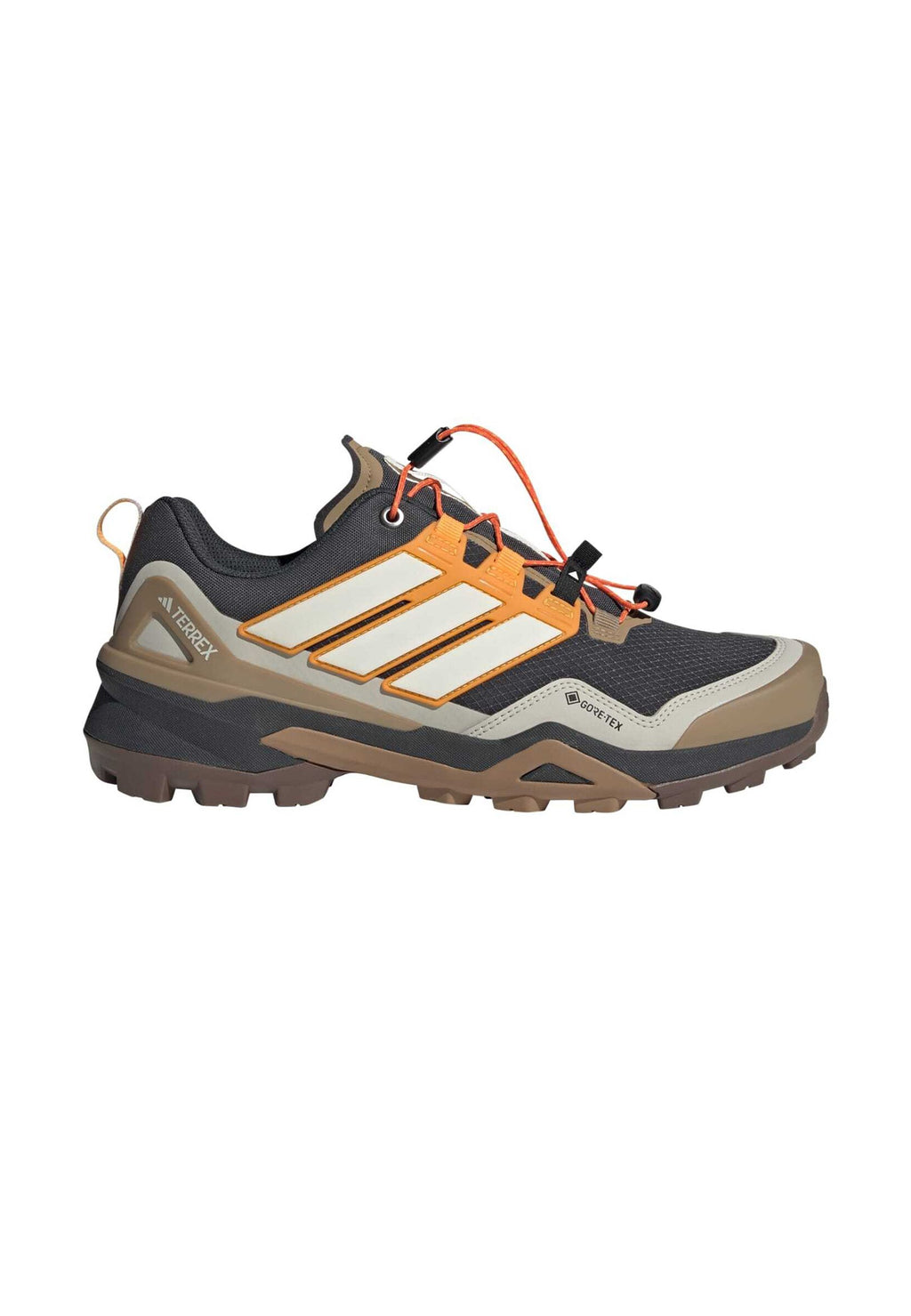 TERREX SKYCHASER GORE-TEX HIKING SHOES - Hiking shoes - carbon   off white   pure tangerine