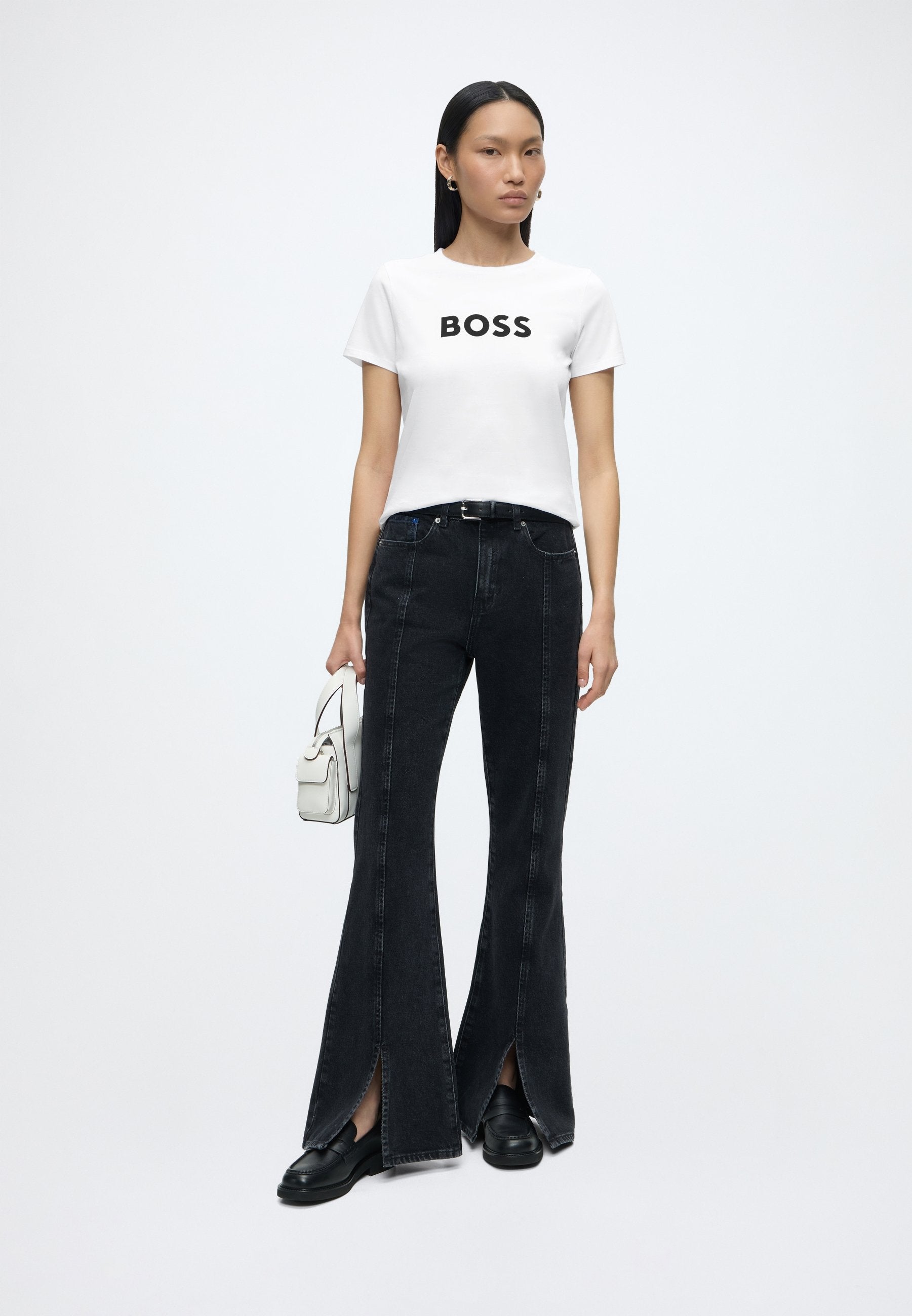 ELOGO - T-shirt basique - blanc