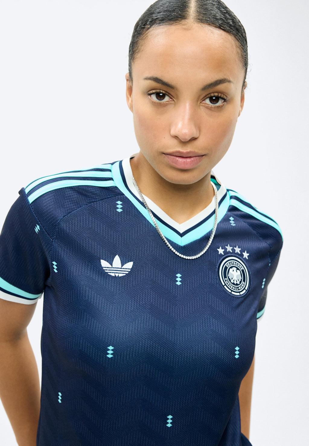 DEUTSCHLAND DFB 26 AWAY REPLICA - Sports T-shirt - collegiate navy