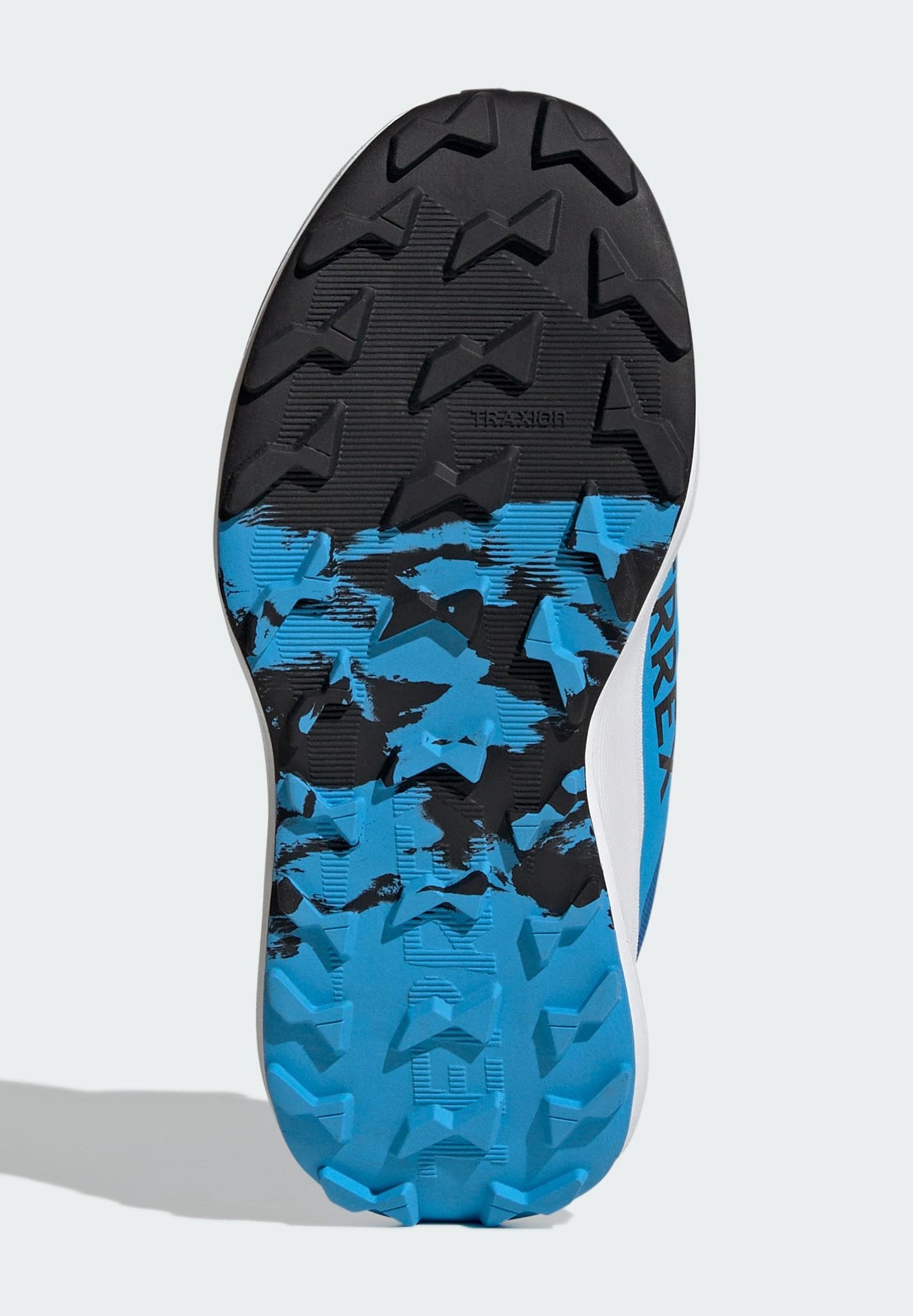 AGRAVIC UNISEX - Trail running shoes - semi impact orange/ray blue/core black