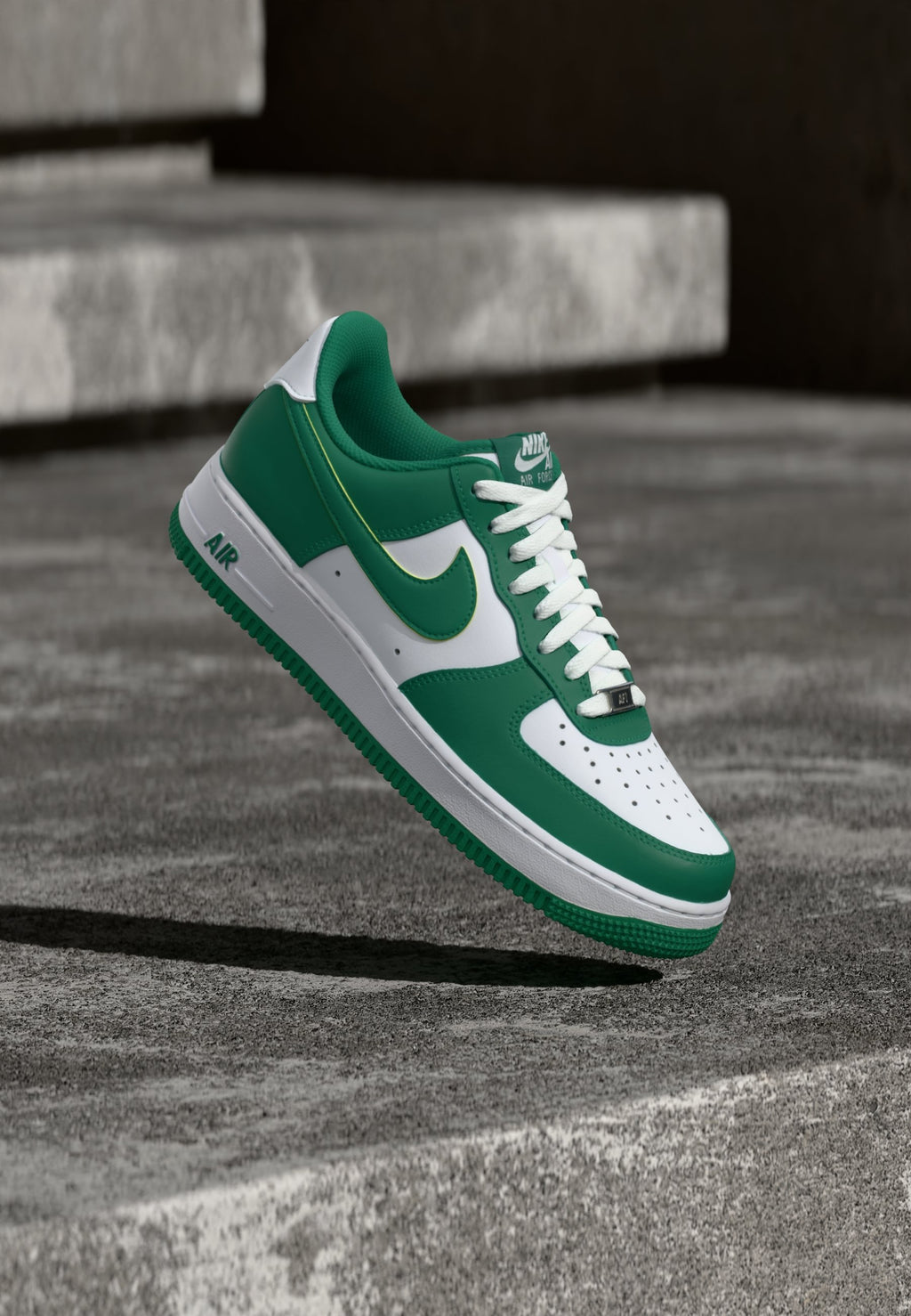 AIR FORCE - Trainers - white/malachite