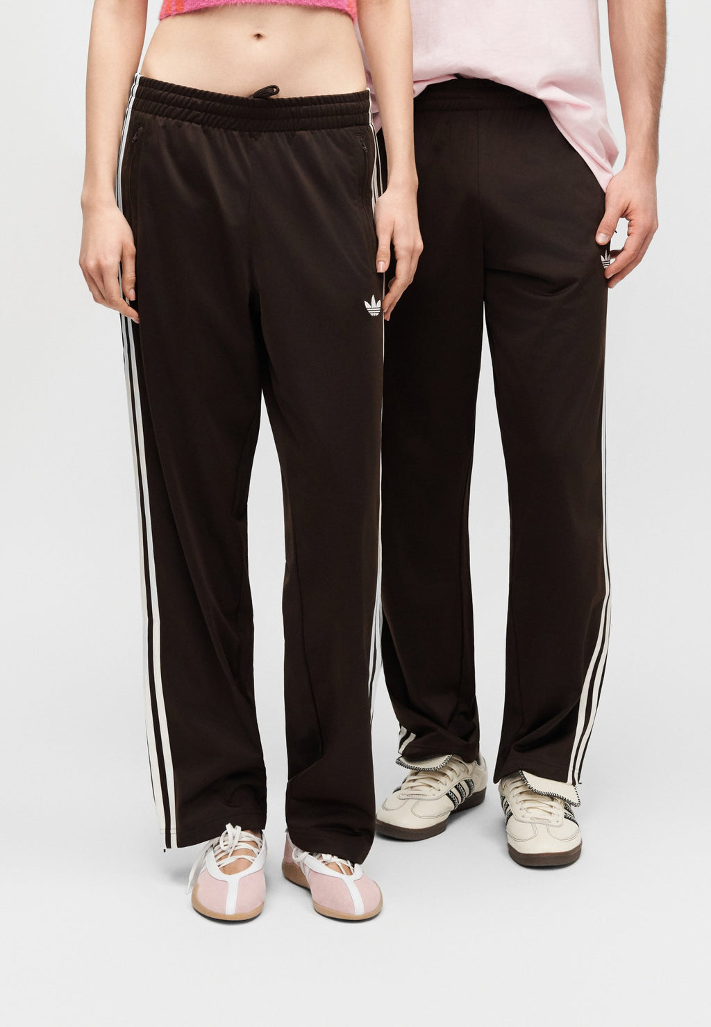 FIREBIRD TP - Tracksuit bottoms - aurora coffee/off-white
