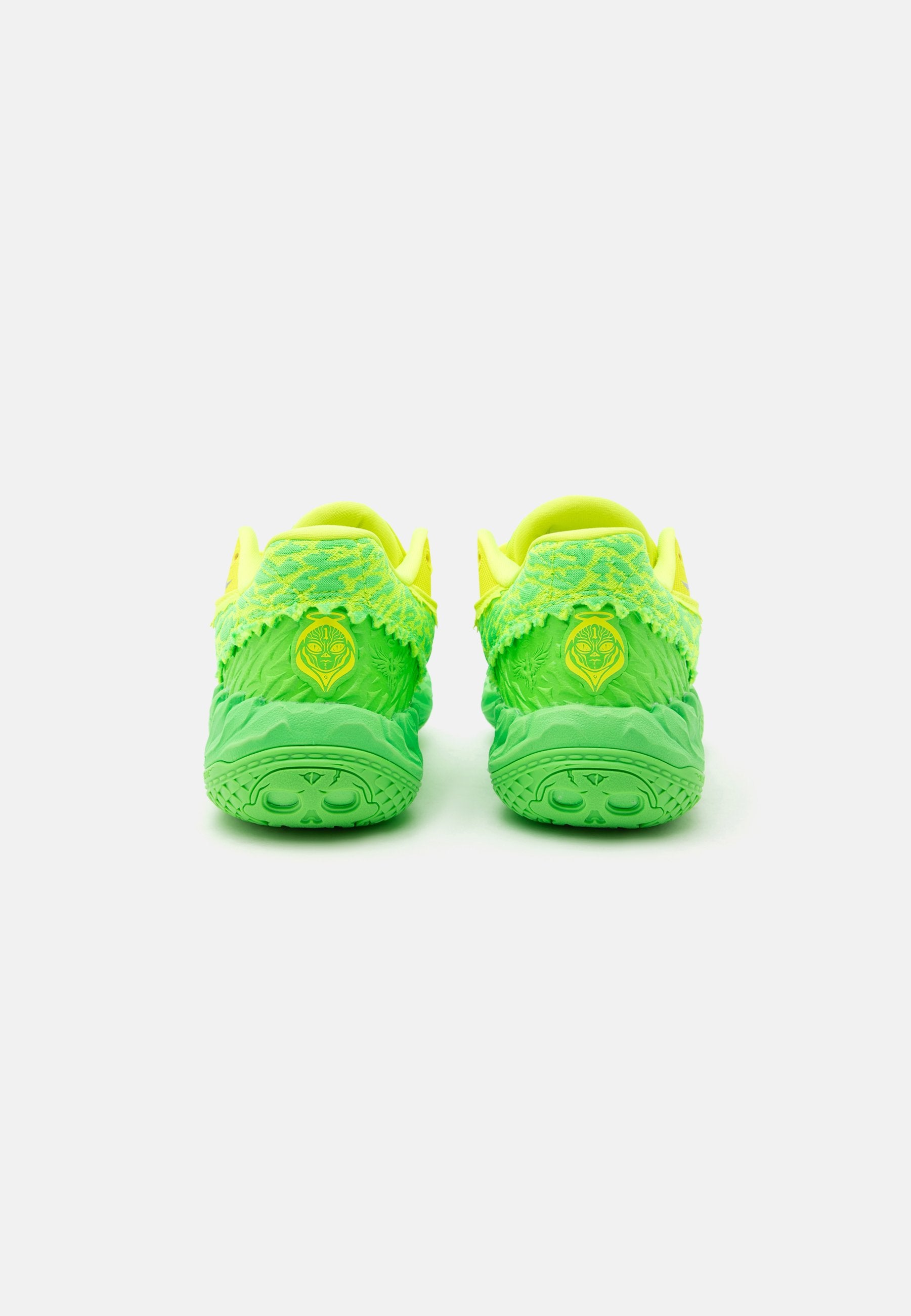 MB05 LO LAUNCH JR UNISEX - Basketball shoes - fluro green pes/fluro yellow pes