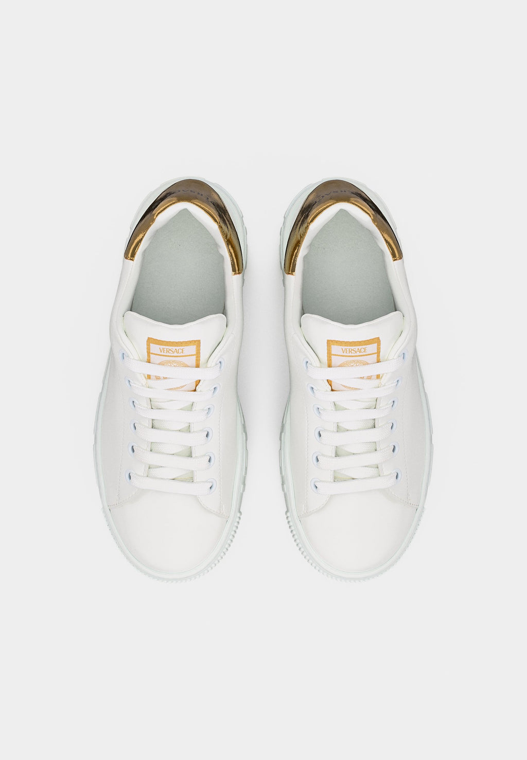 UNISEX - Trainers - bianco/oro