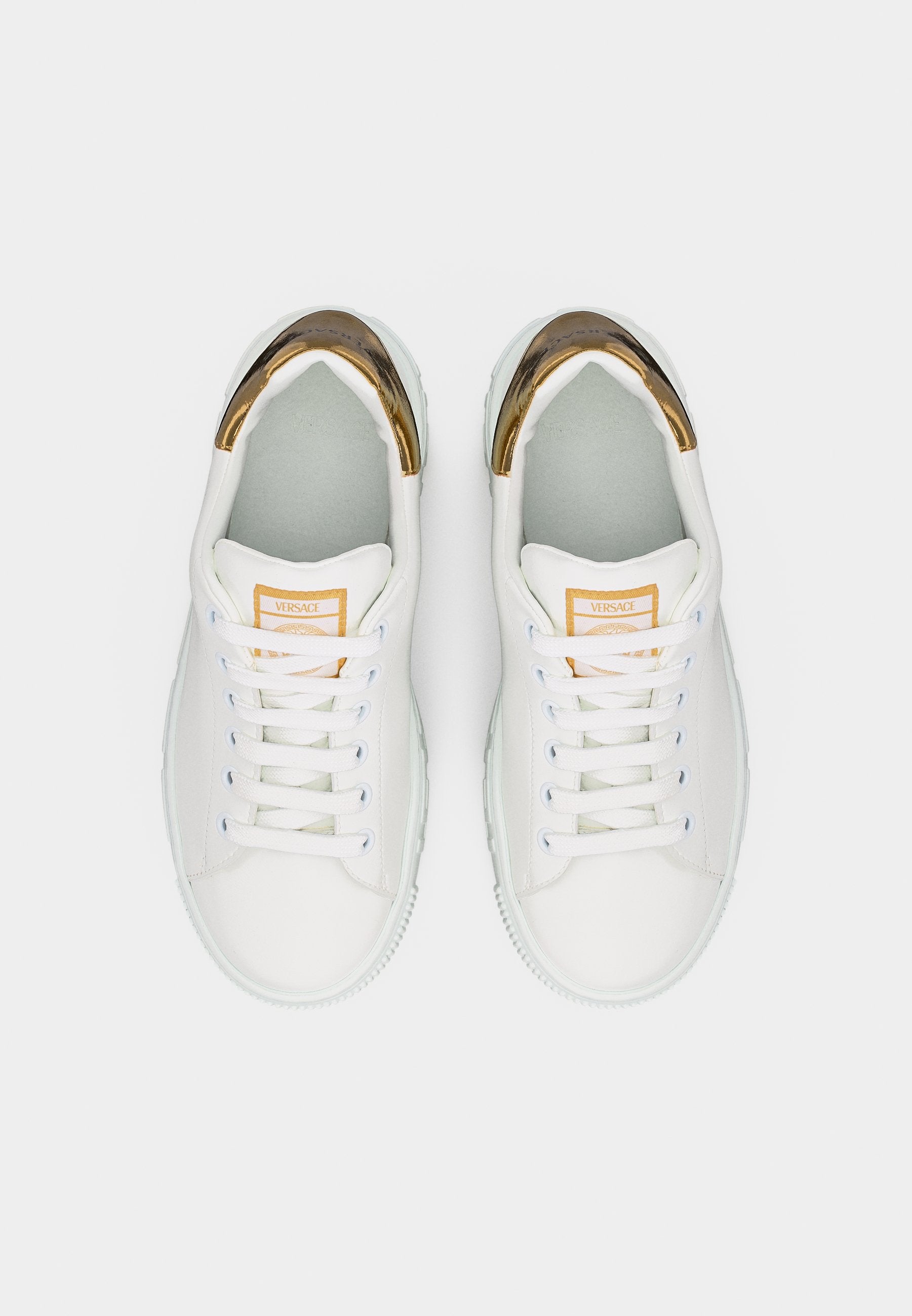 UNISEX - Trainers - bianco/oro
