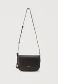 NUMAH SADDLE - Cross body bag - dark brown