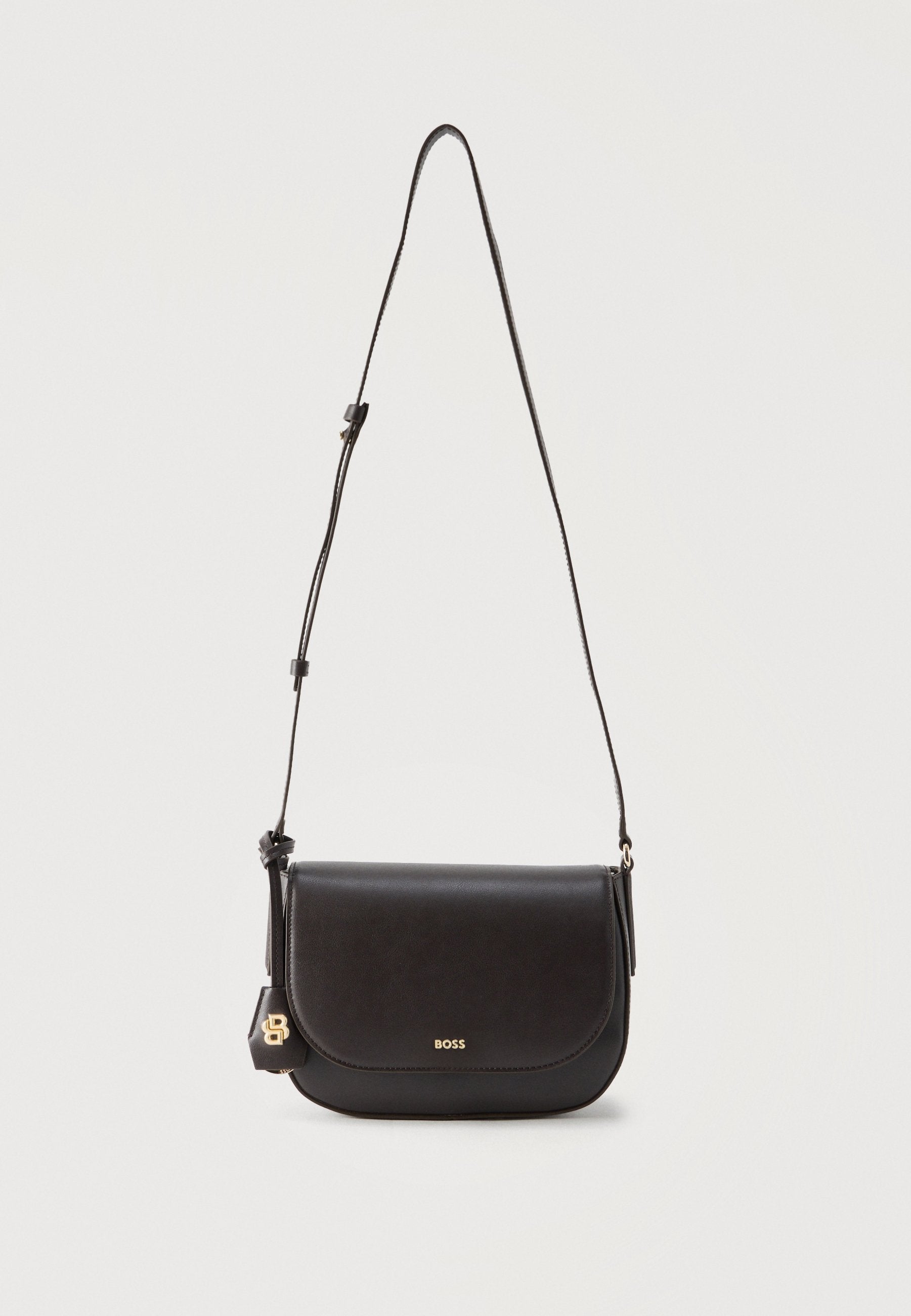 NUMAH SADDLE - Cross body bag - dark brown