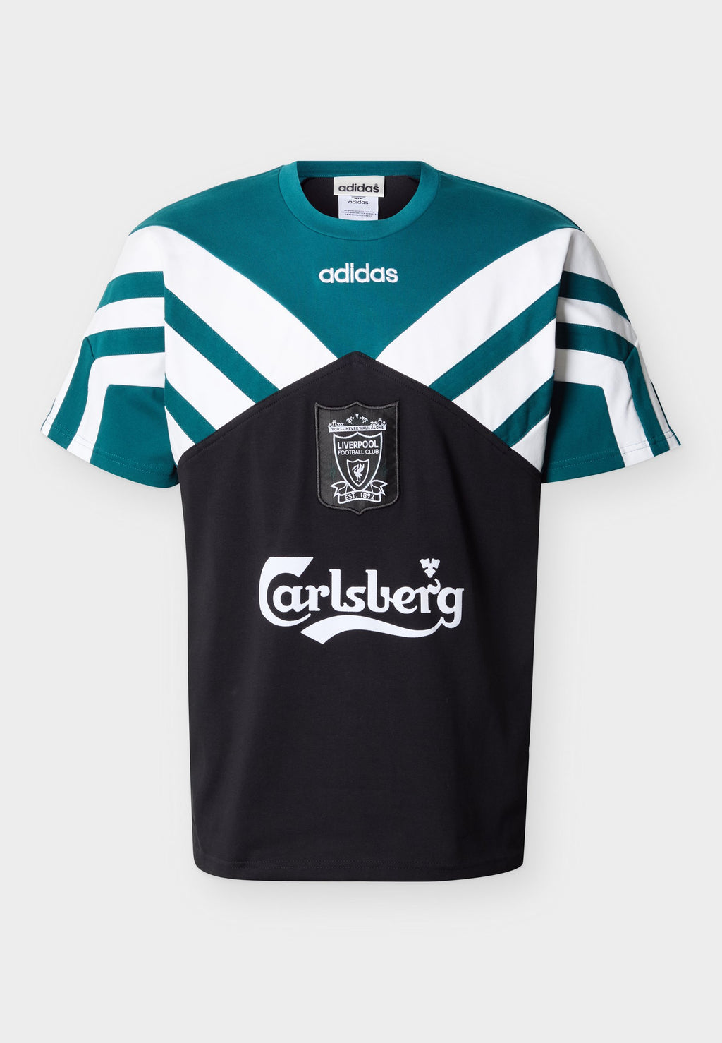 LIVERPOOL FC TEE 95 - Club wear - black/rich green