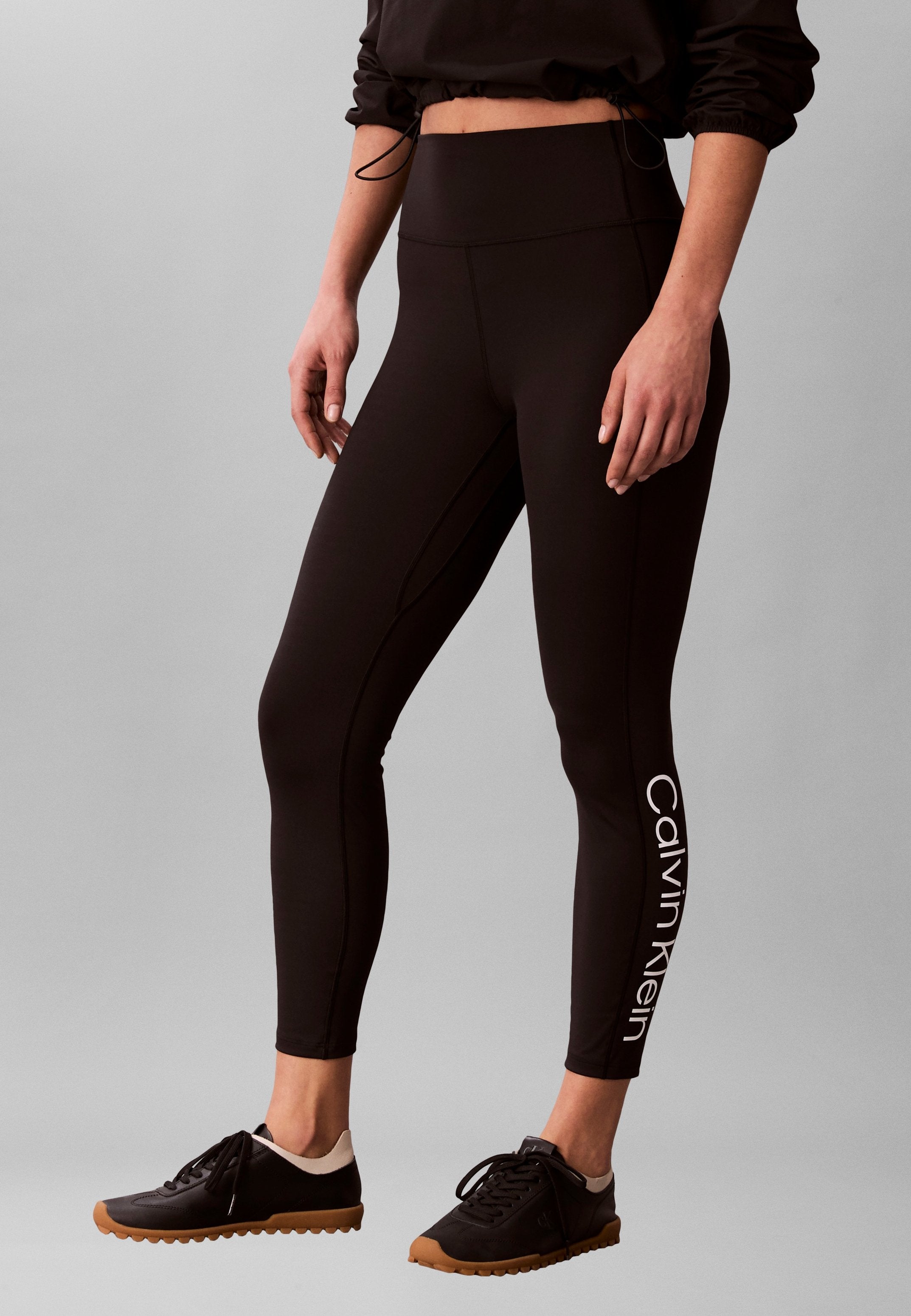 ICON SPORT 7/8 W POCKET  - Leggings - Trousers - black
