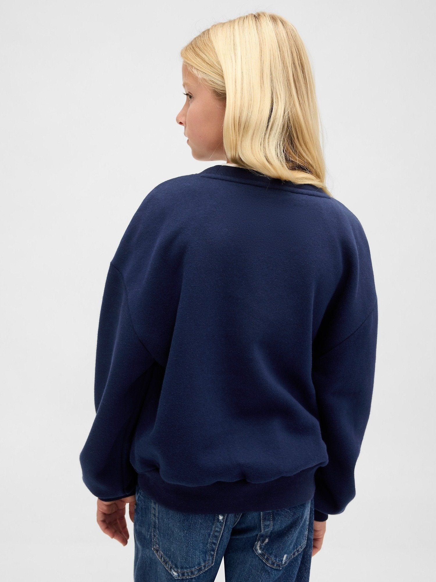 KIDS VINTAGESOFT SNOOPY LOGO SWEATSHIRT - Sweatshirt - navy uniform