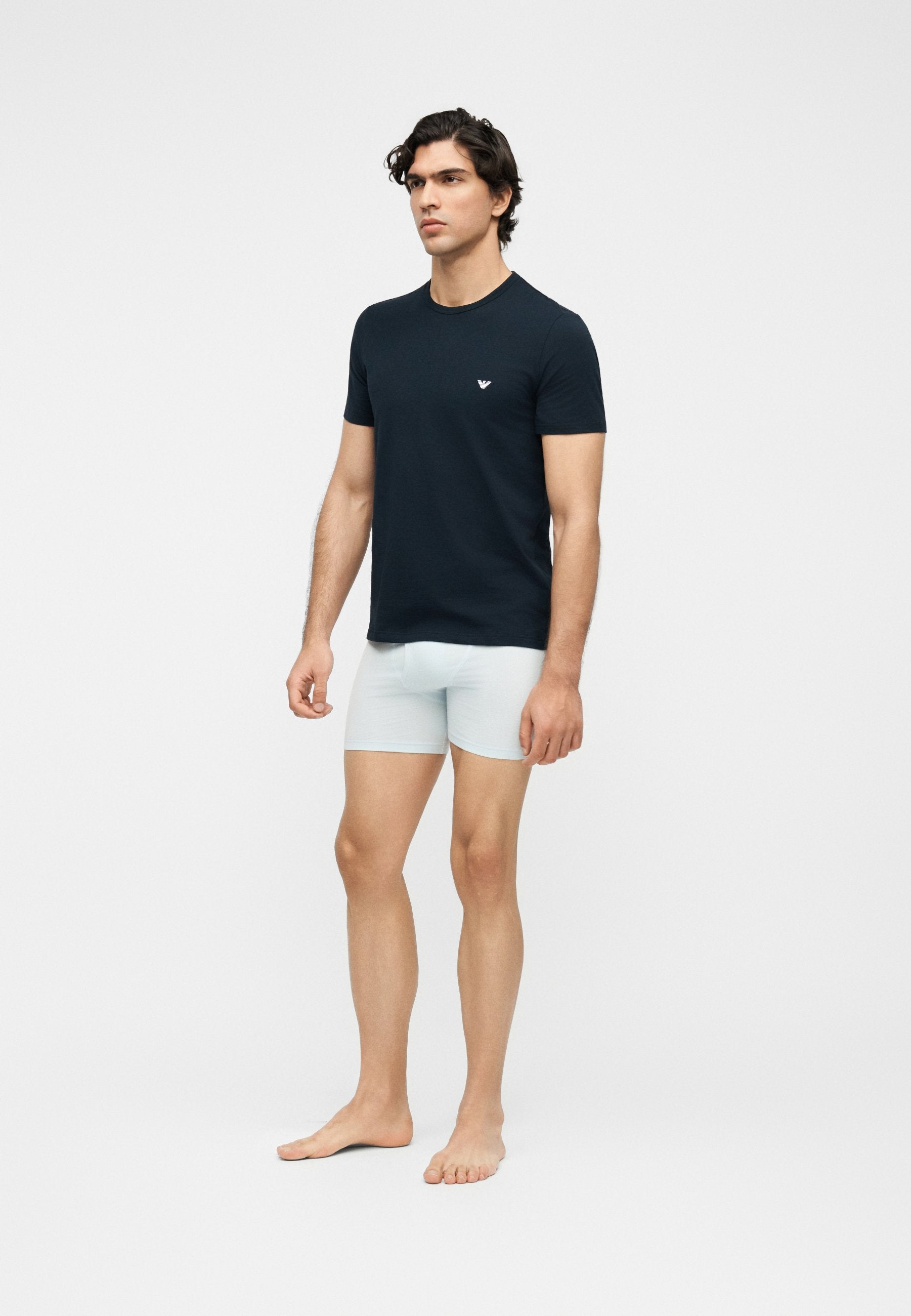 PARTE ALTA CREW NECK 2 PACK - Undershirt - blue/white