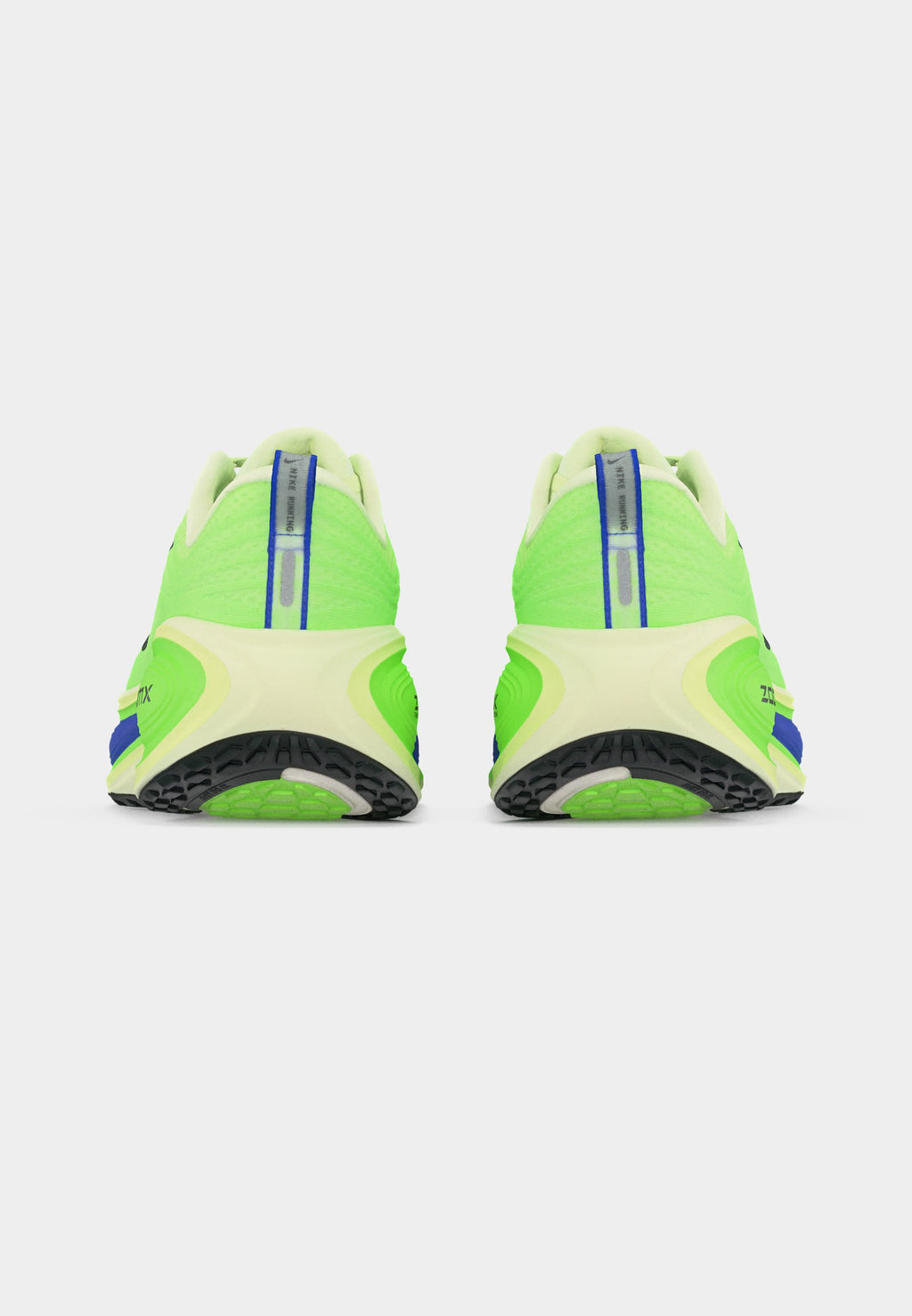 VOMERO PLUS - Road running shoes - volt tint/black spruce/lime blast/sapphire/light liquid lime