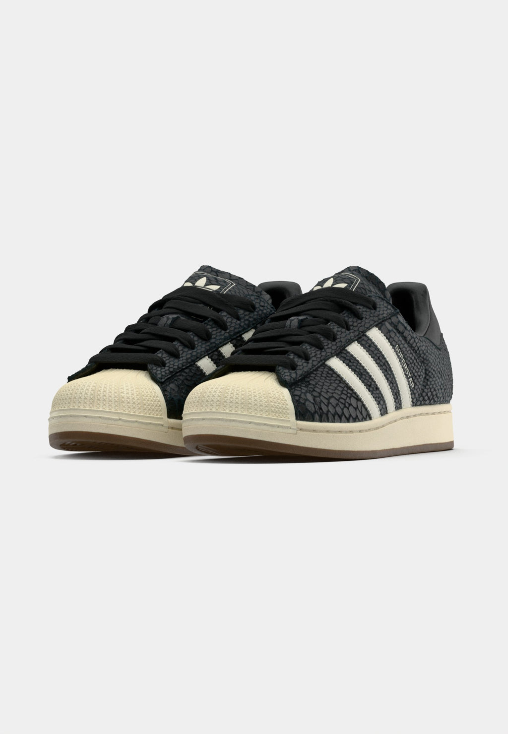 SUPERSTAR II UNISEXE - Baskets - noir/blanc/blanc cassé