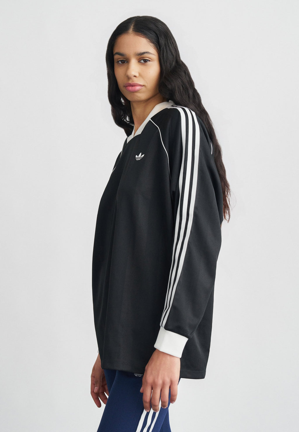 Long sleeved top - black