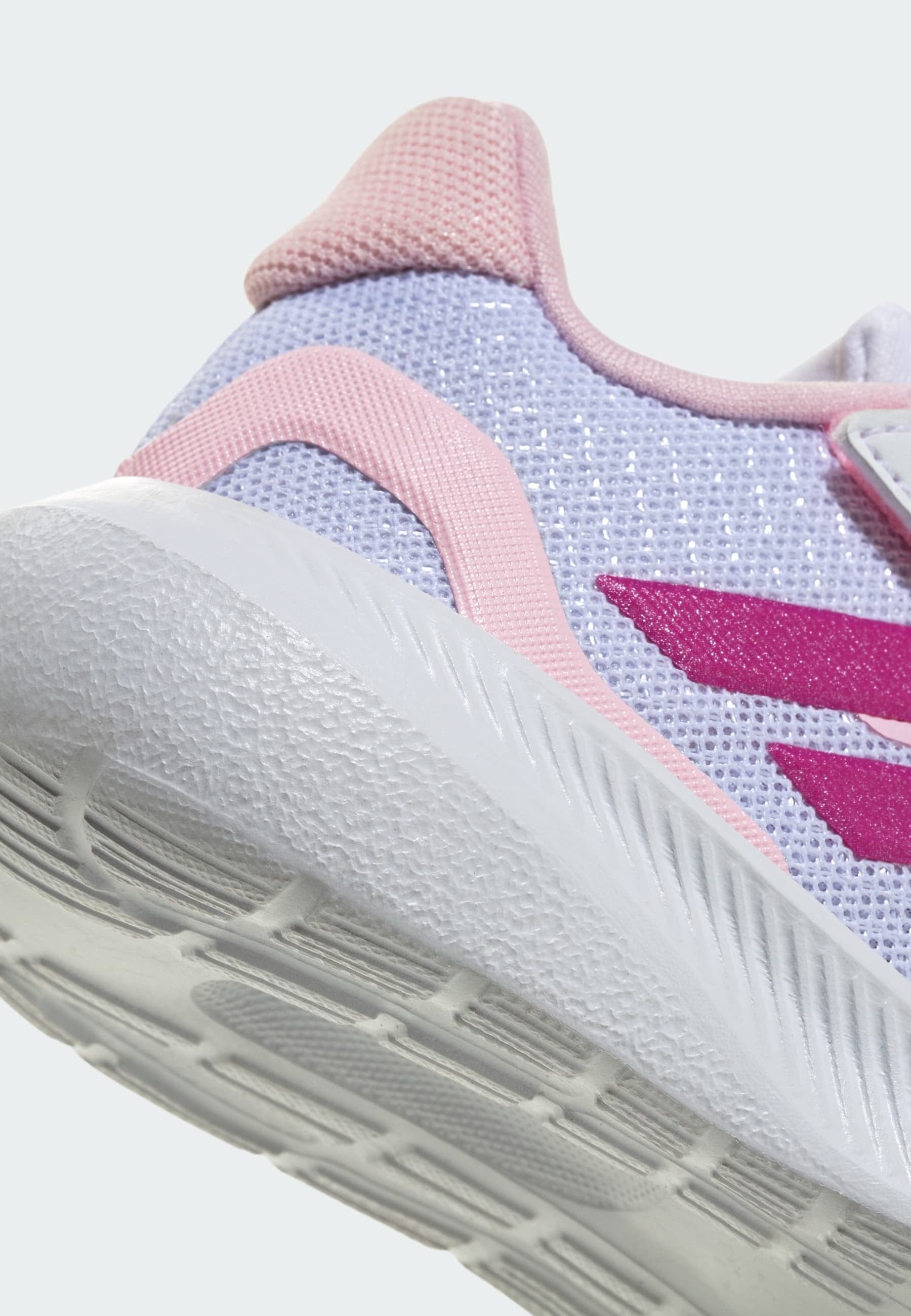 RUNFALCON 5 EL I - Road running shoes - ftwr white/clear pink/grey two