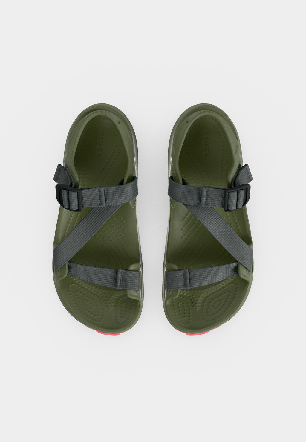 QUICK UNISEX - Walking sandals - cargo/pink blast