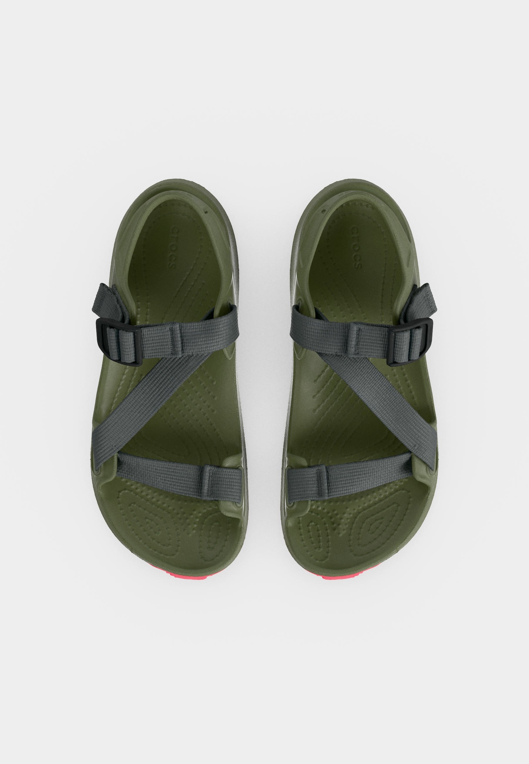 QUICK UNISEX - Walking sandals - cargo/pink blast