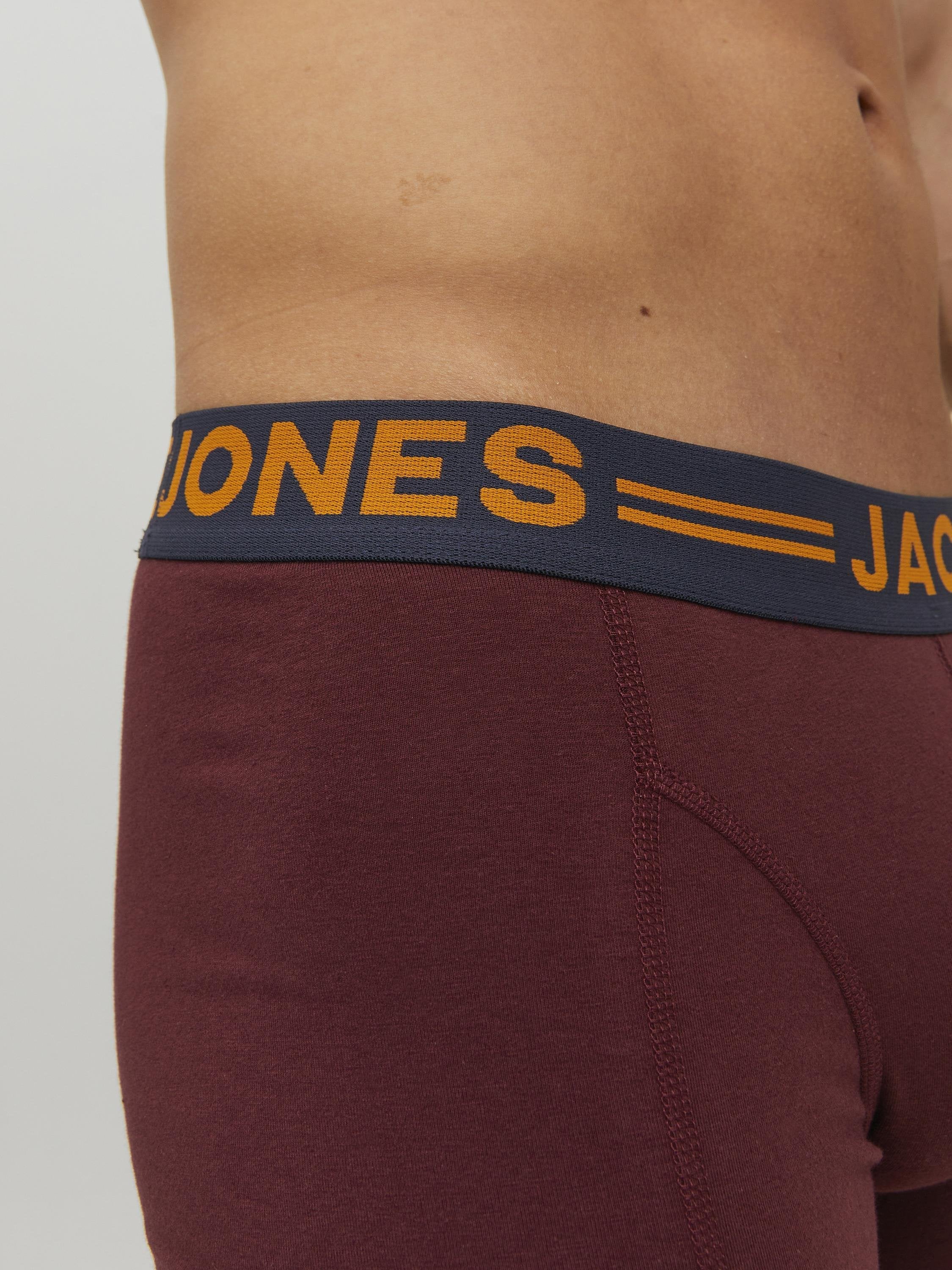 JACLICHFIELD 3 PACK  - Trunks - burgundy