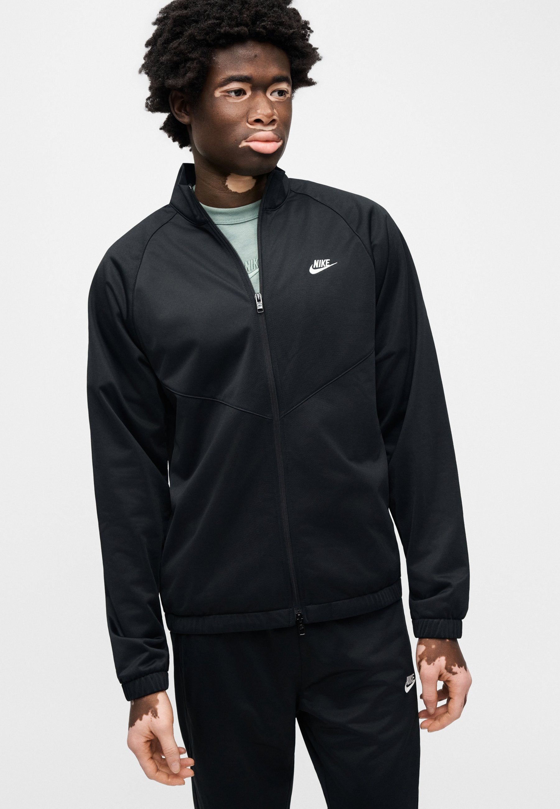 SET - Tracksuit - black/white