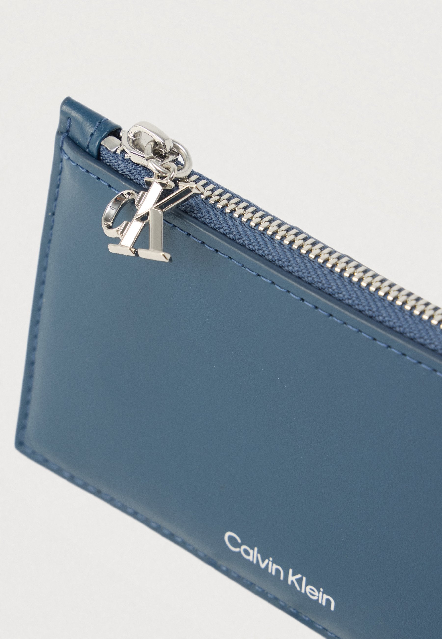 PORTE-CARTES ZIPPÉ - Portefeuille - bleu
